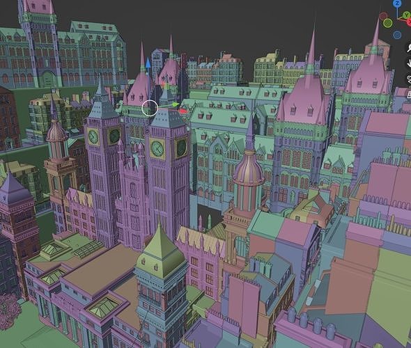 Central Nightout - Weekly Render - DSZarts 3D model 3D model 7