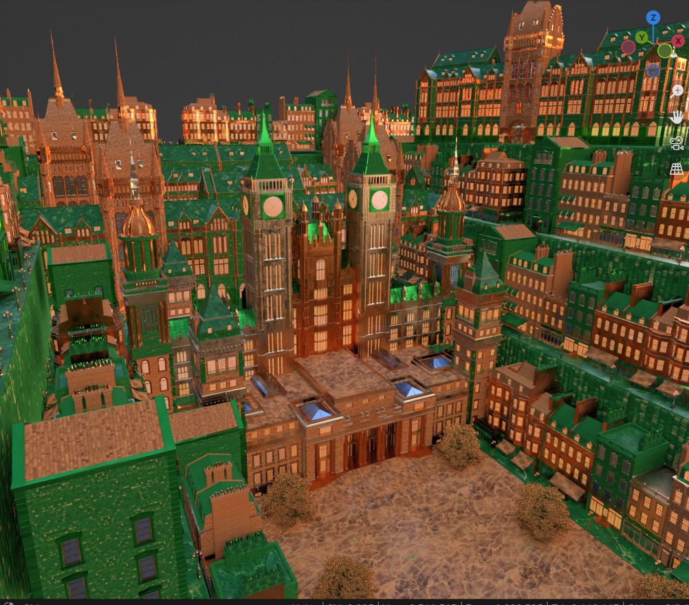 Central Nightout - Weekly Render - DSZarts 3D model 3D model_32