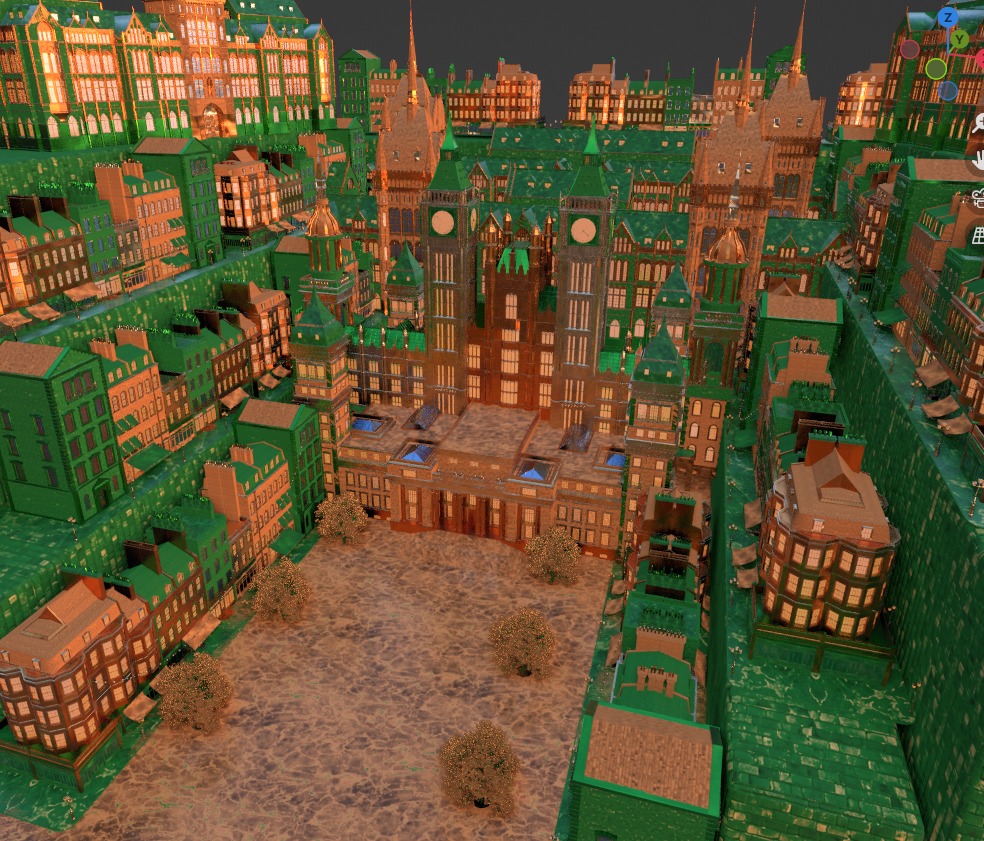 Central Nightout - Weekly Render - DSZarts 3D model 3D model_21