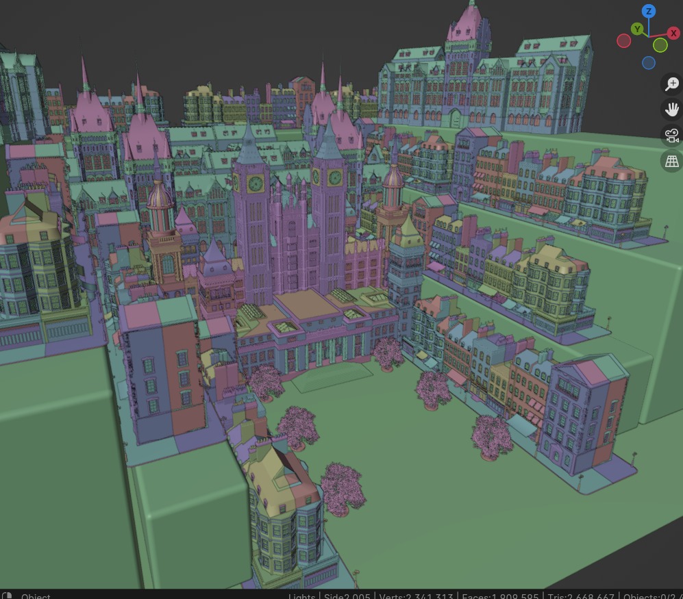 Central Nightout - Weekly Render - DSZarts 3D model 3D model_40