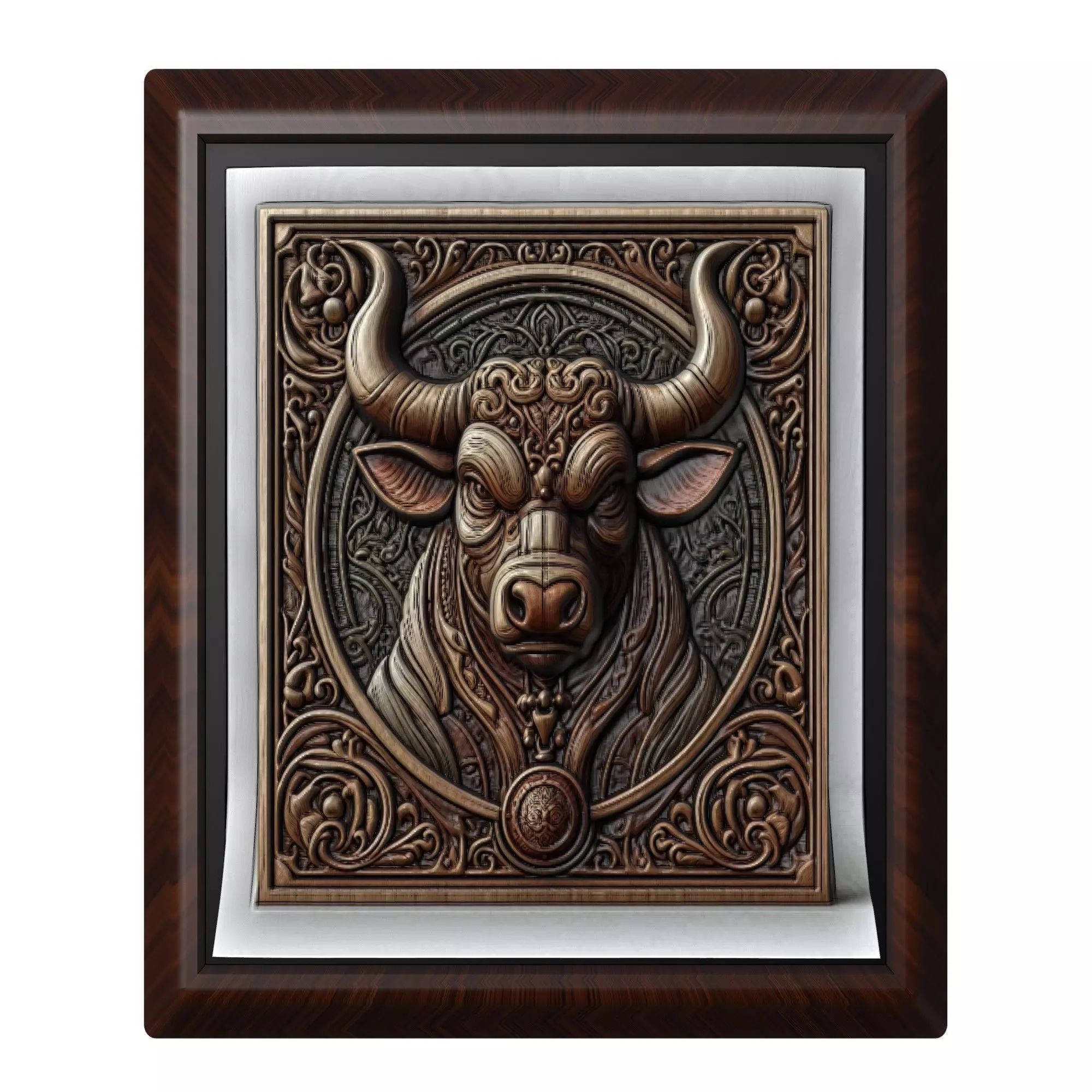 Bull Animal 3D print model_0