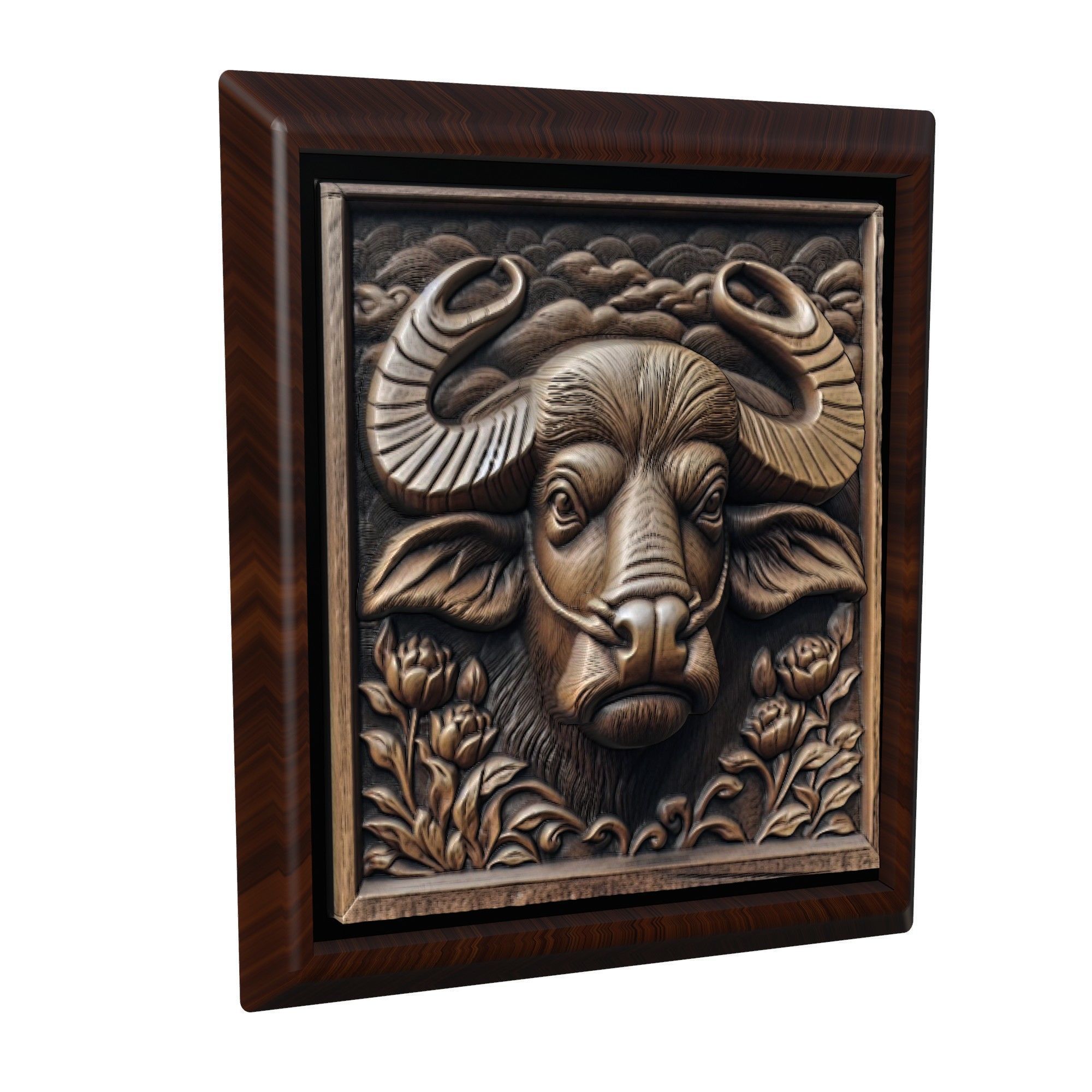 Buffalo Animal 3D print model_1