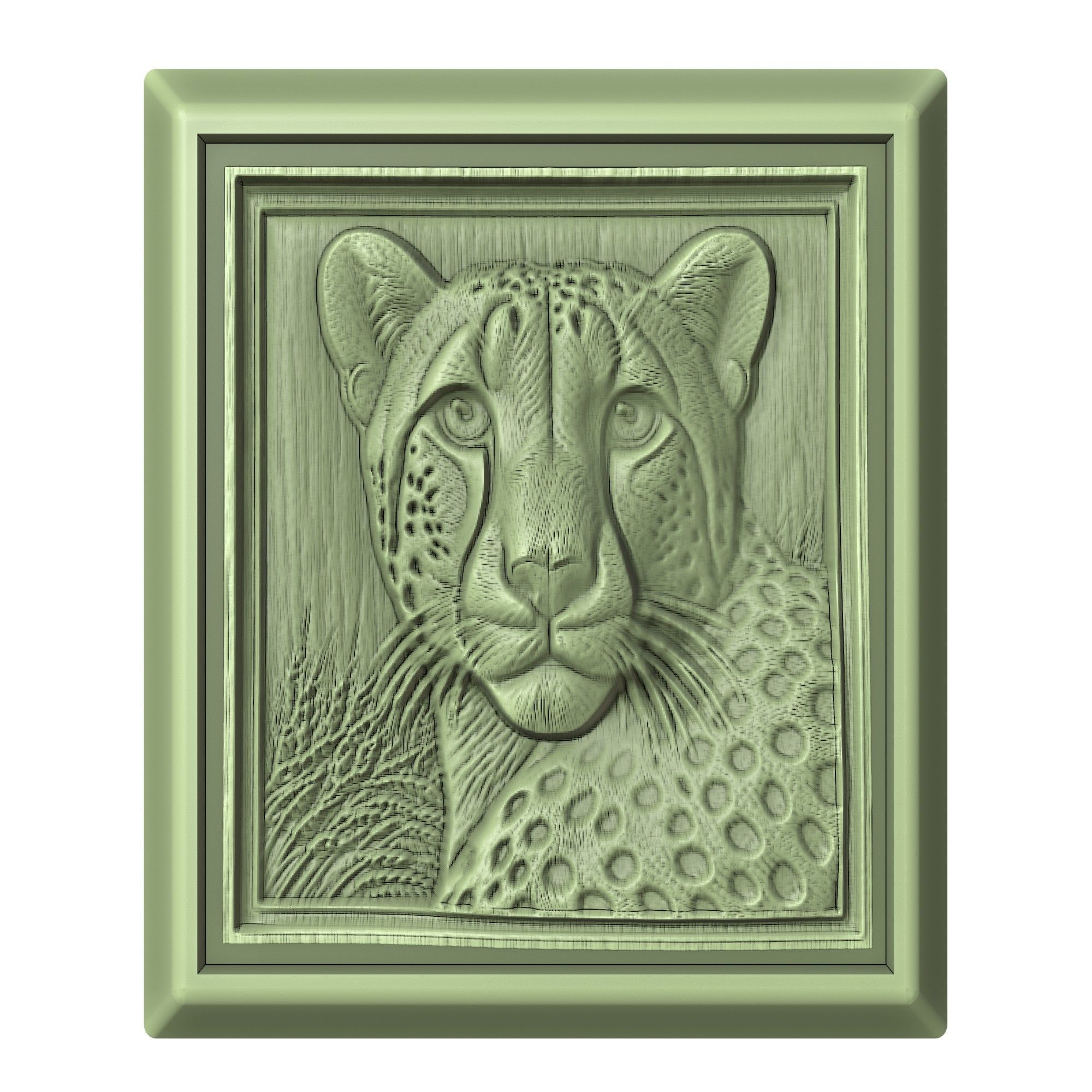Cheetah Animal 3D print model_2
