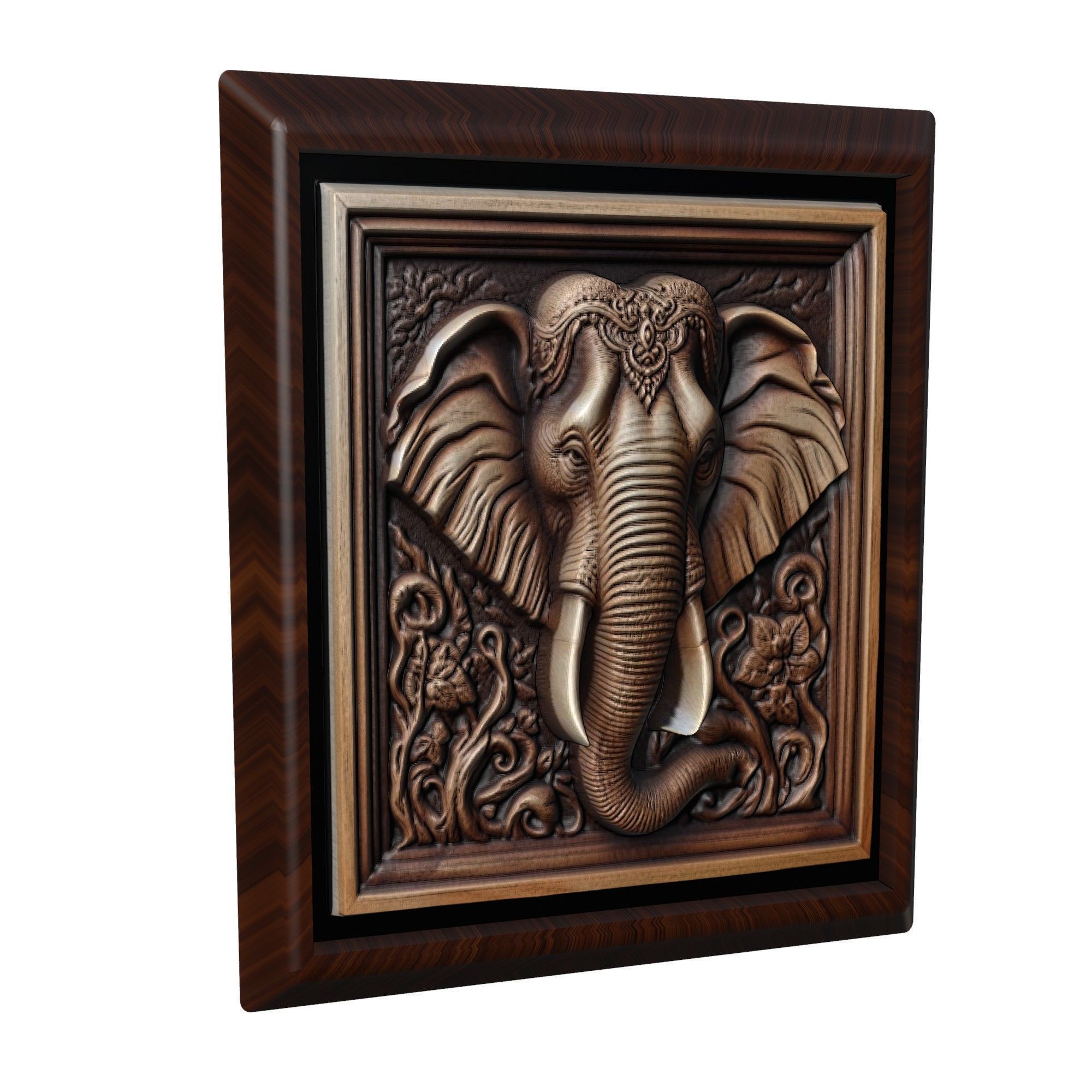 Elephant Animal 3D print model_1