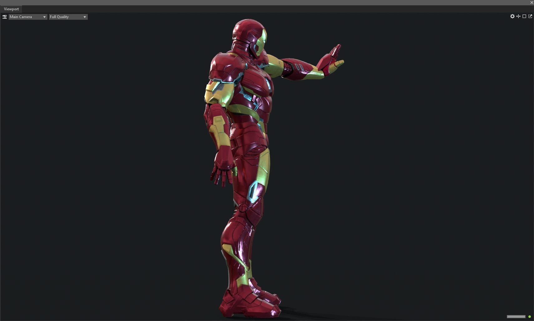 Iron Man 3D model_7