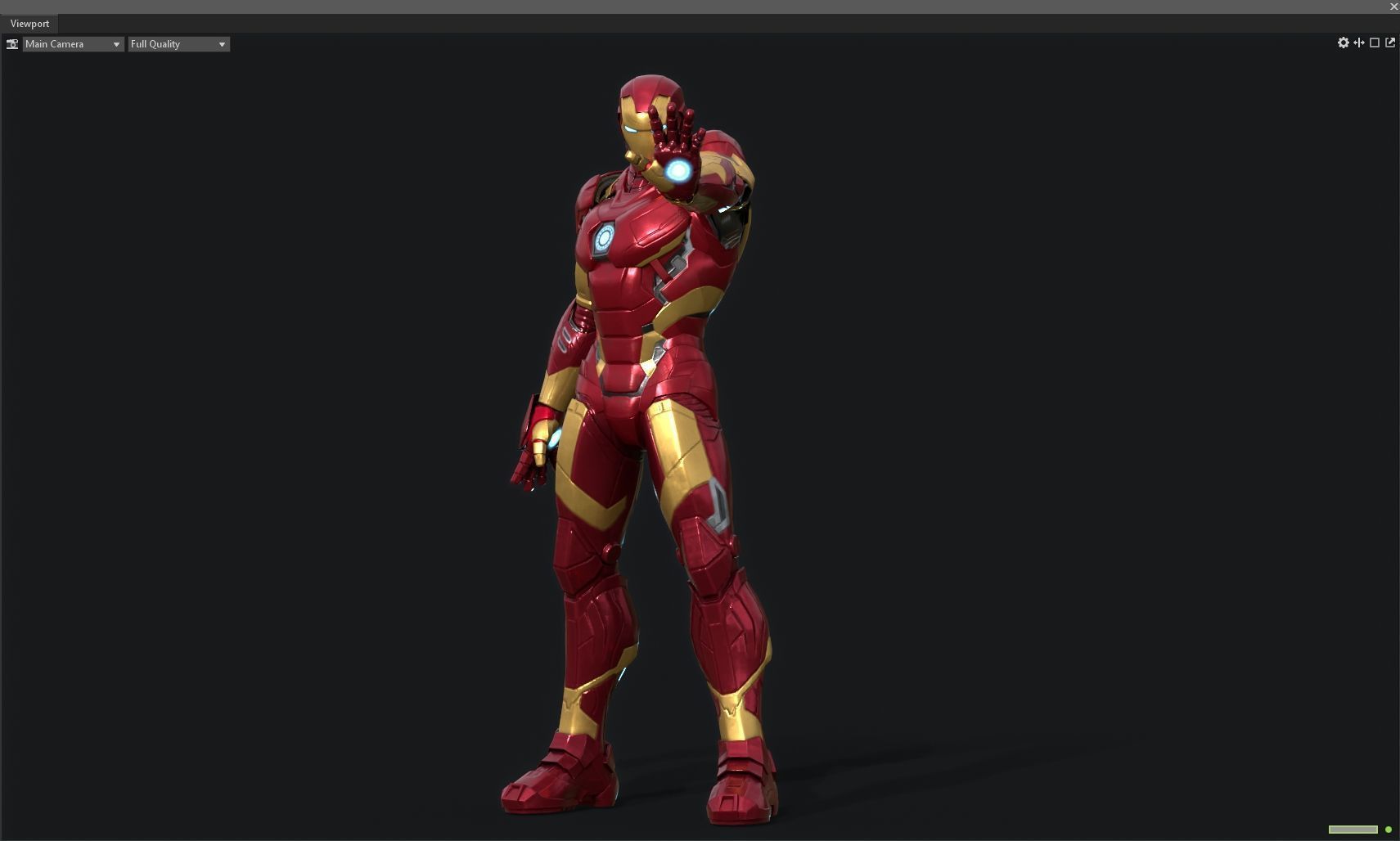 Iron Man 3D model_3