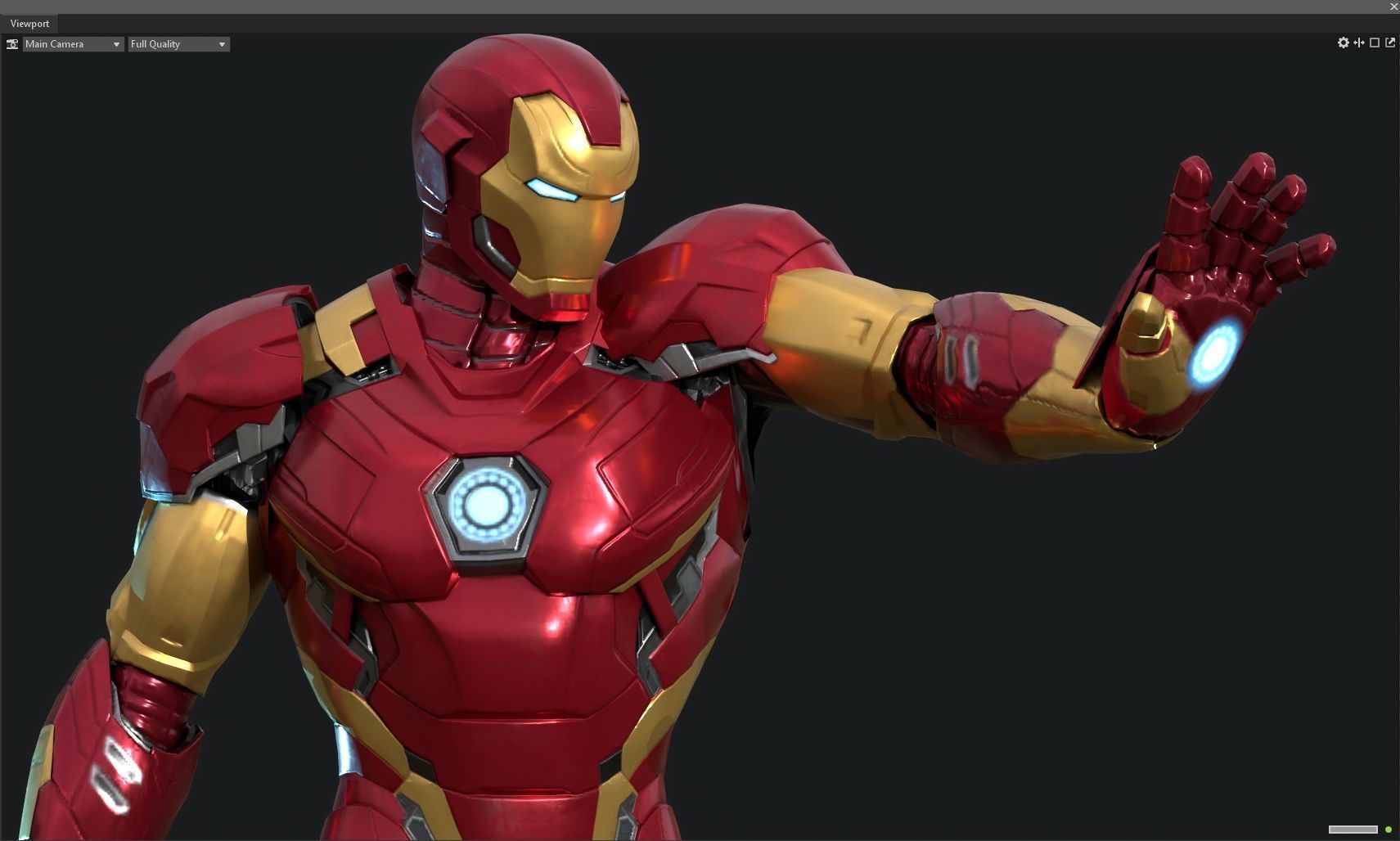 Iron Man 3D model_9