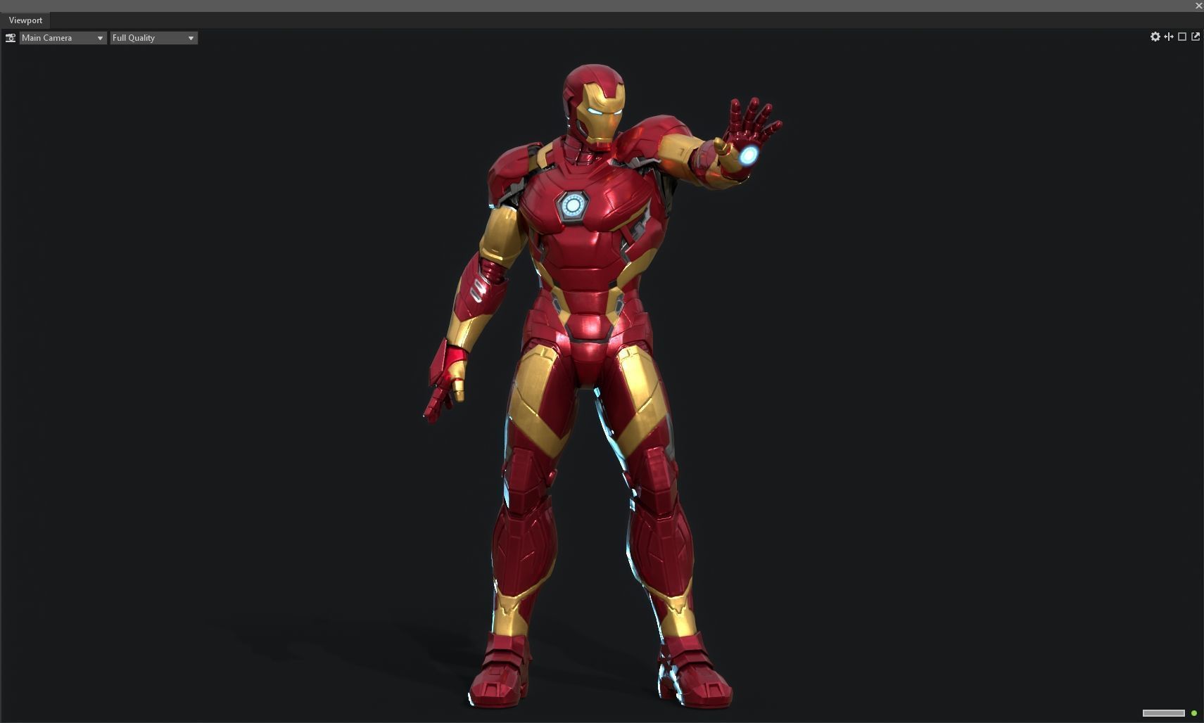Iron Man 3D model_2