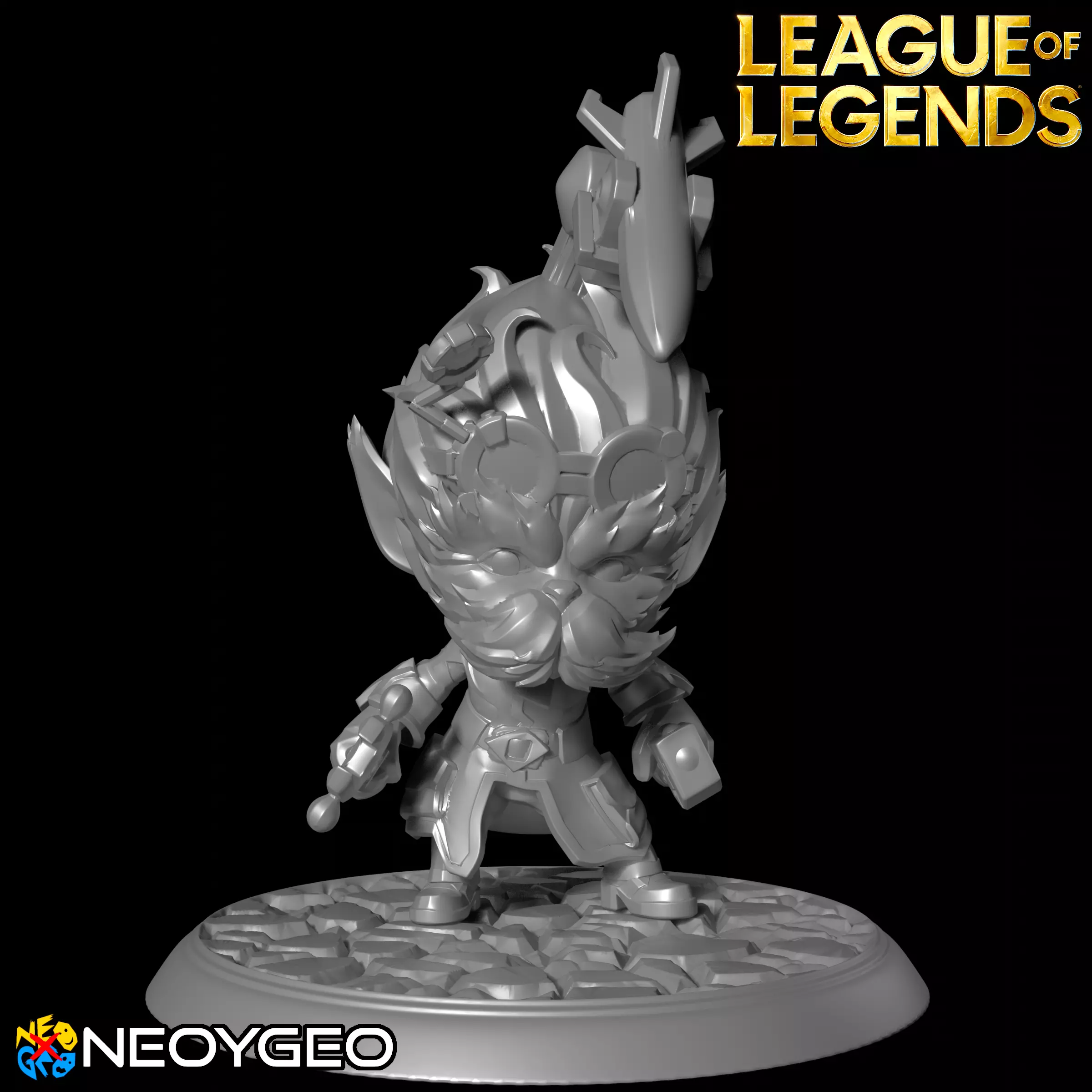 HEIMERDINGER - LEAGUE OF LEGENDS 3D print model_0
