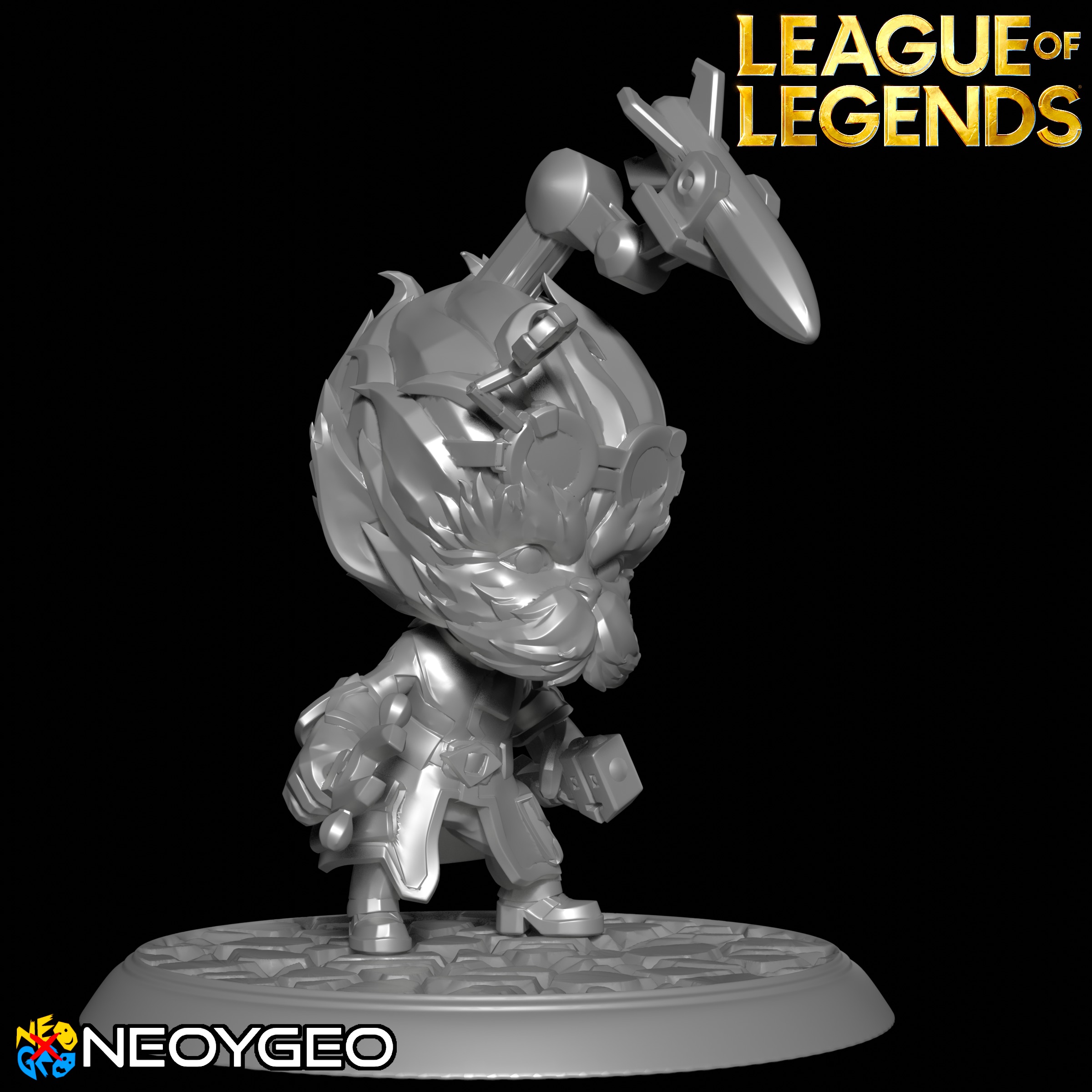 HEIMERDINGER - LEAGUE OF LEGENDS 3D print model_2