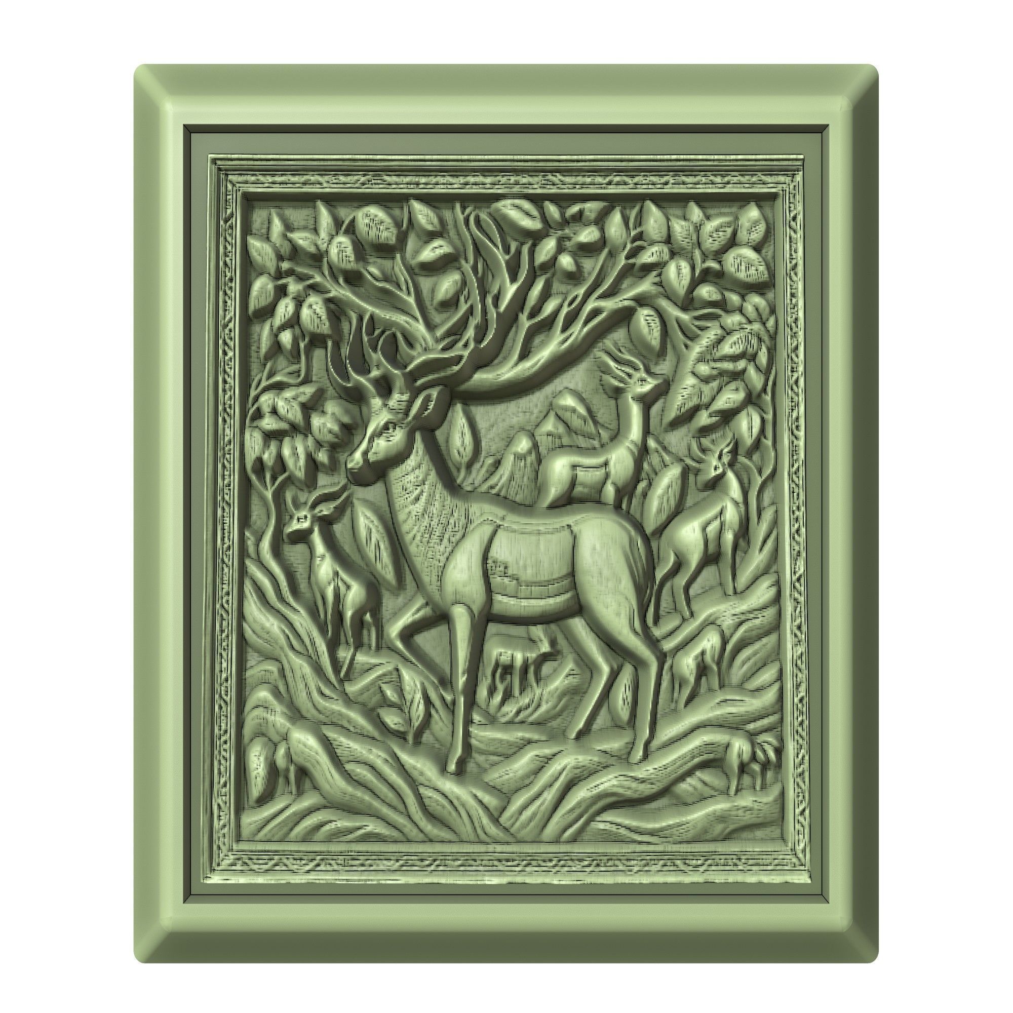 Impala Animal 3D print model_2