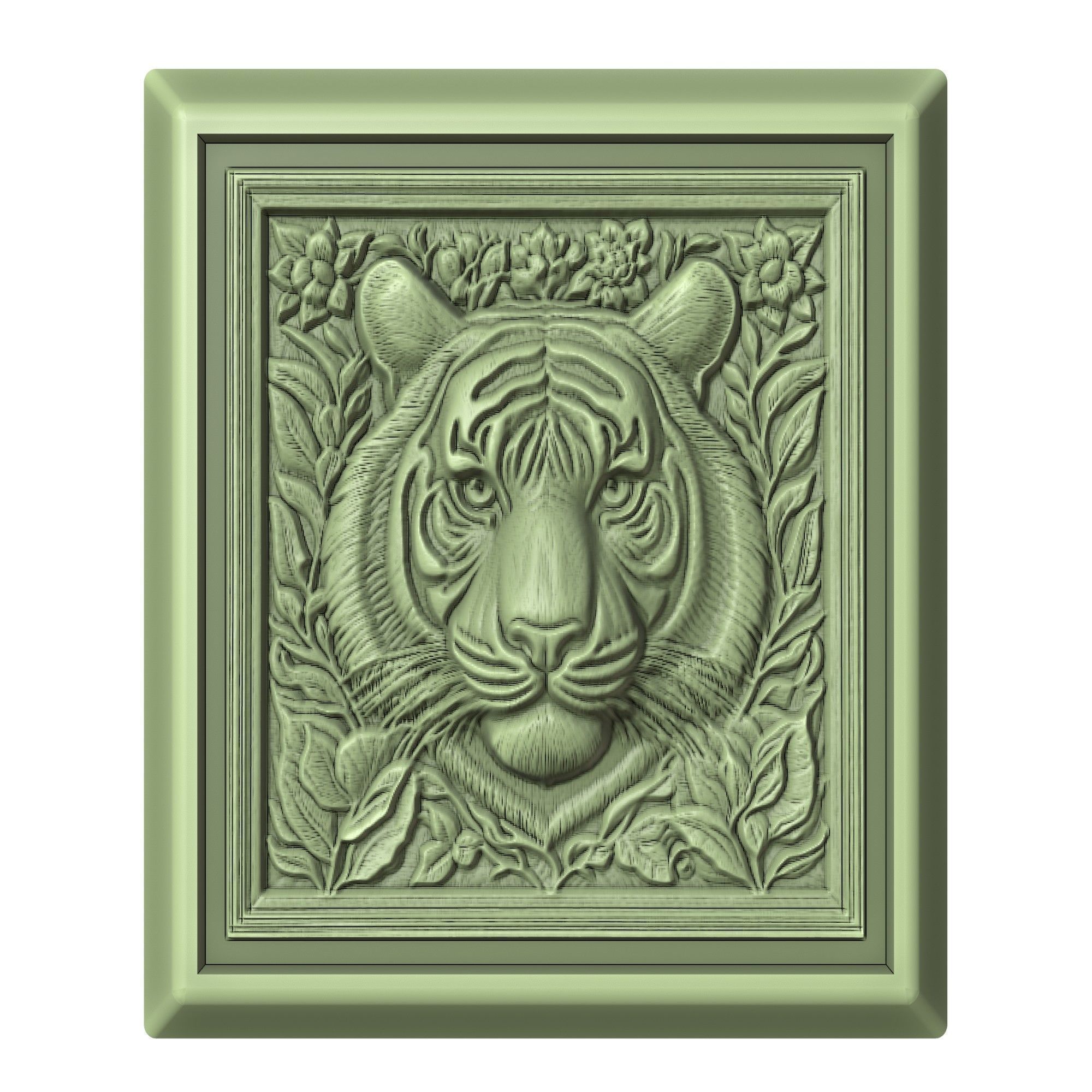 Tiger Animal 3D print model_2