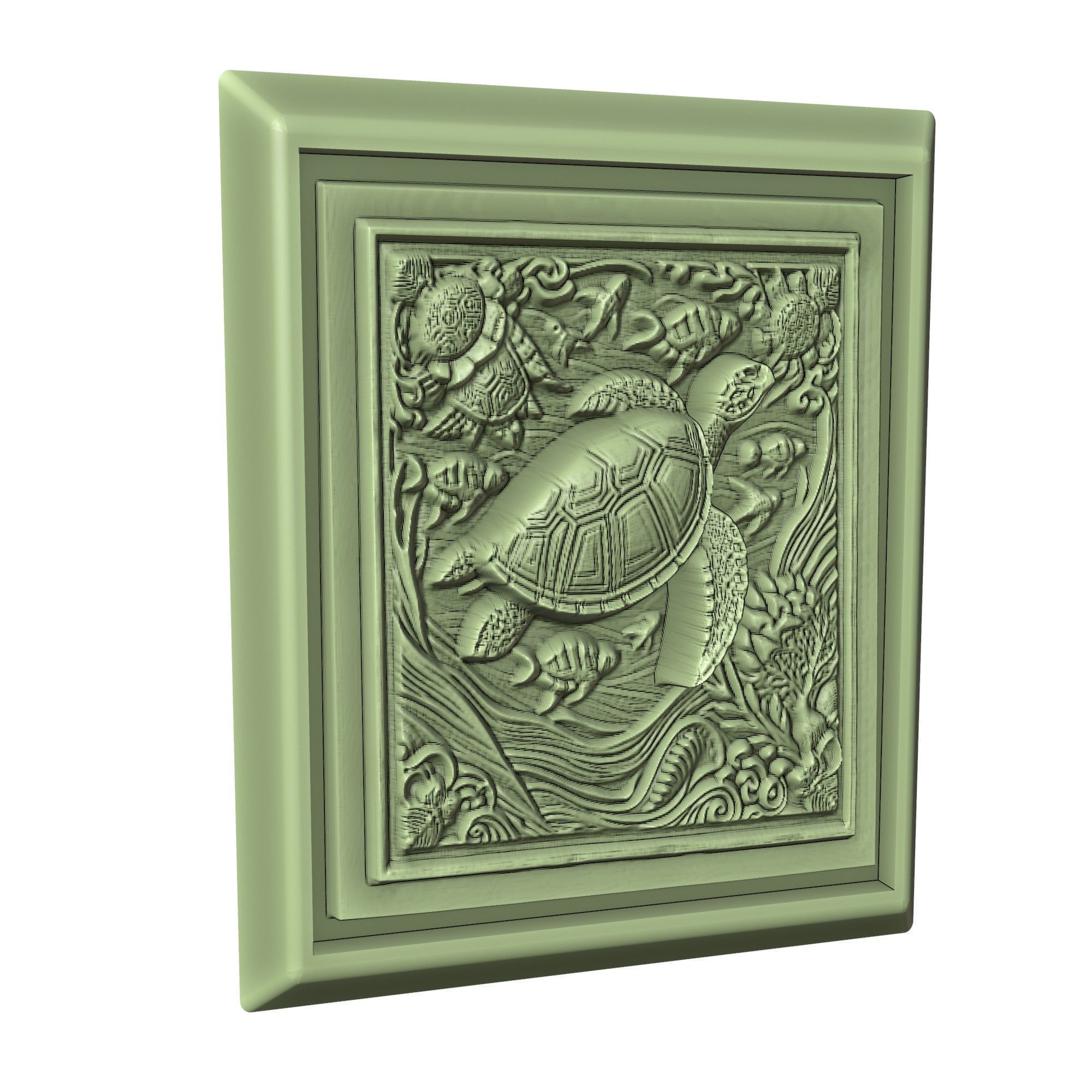 Turtle Animal 3D print model_3