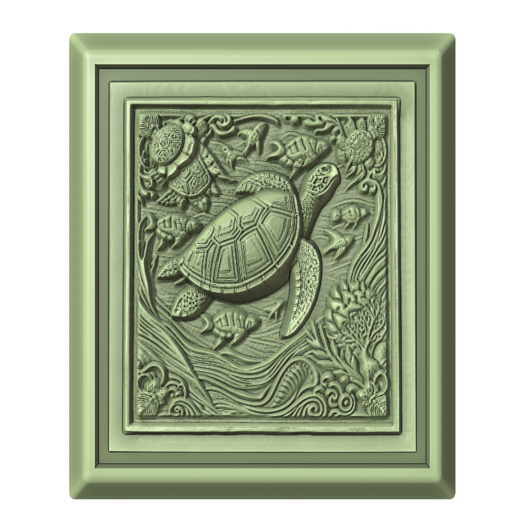 Turtle Animal 3D print model_2