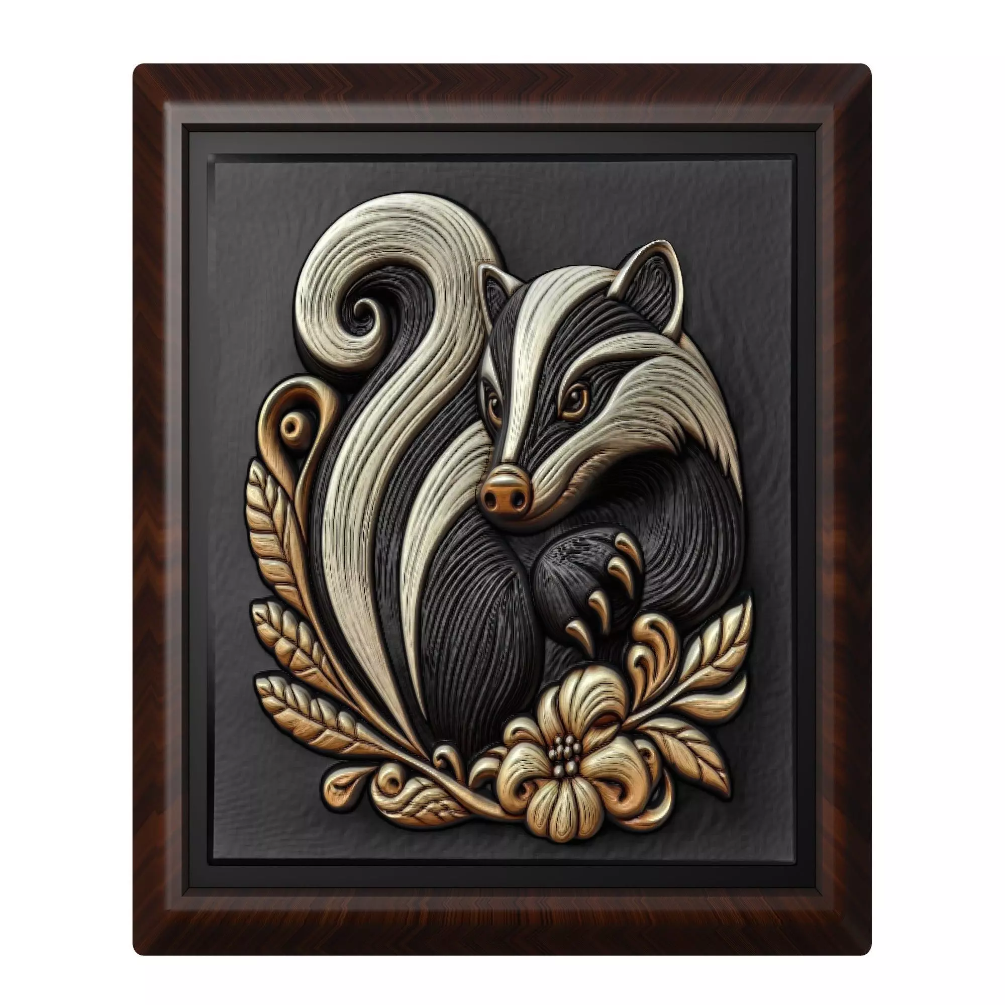 Skunk Animal 3D print model