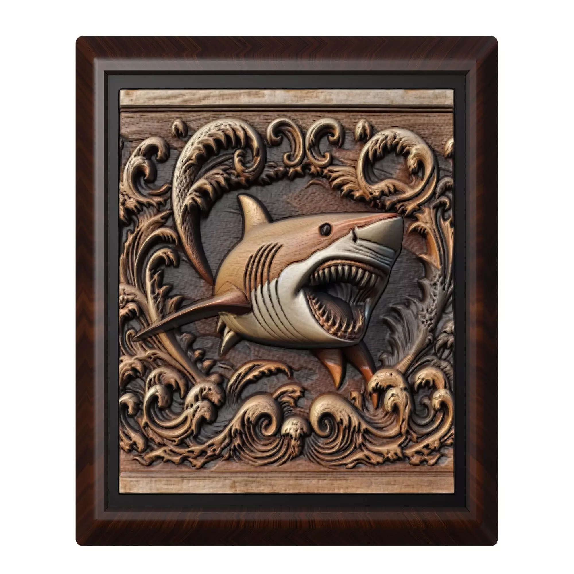 Shark Animal 3D print model