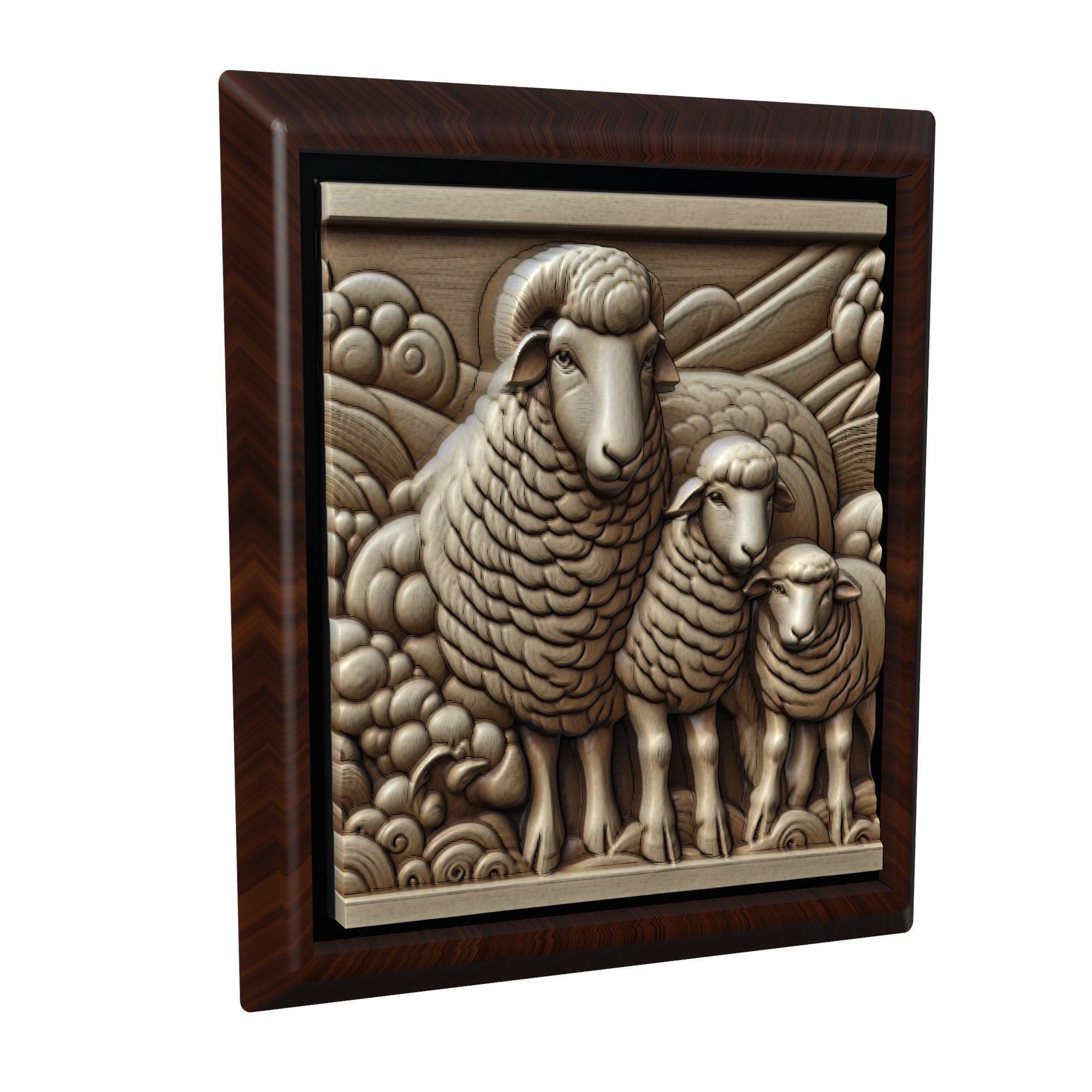 Sheep Animal 3D print model_1