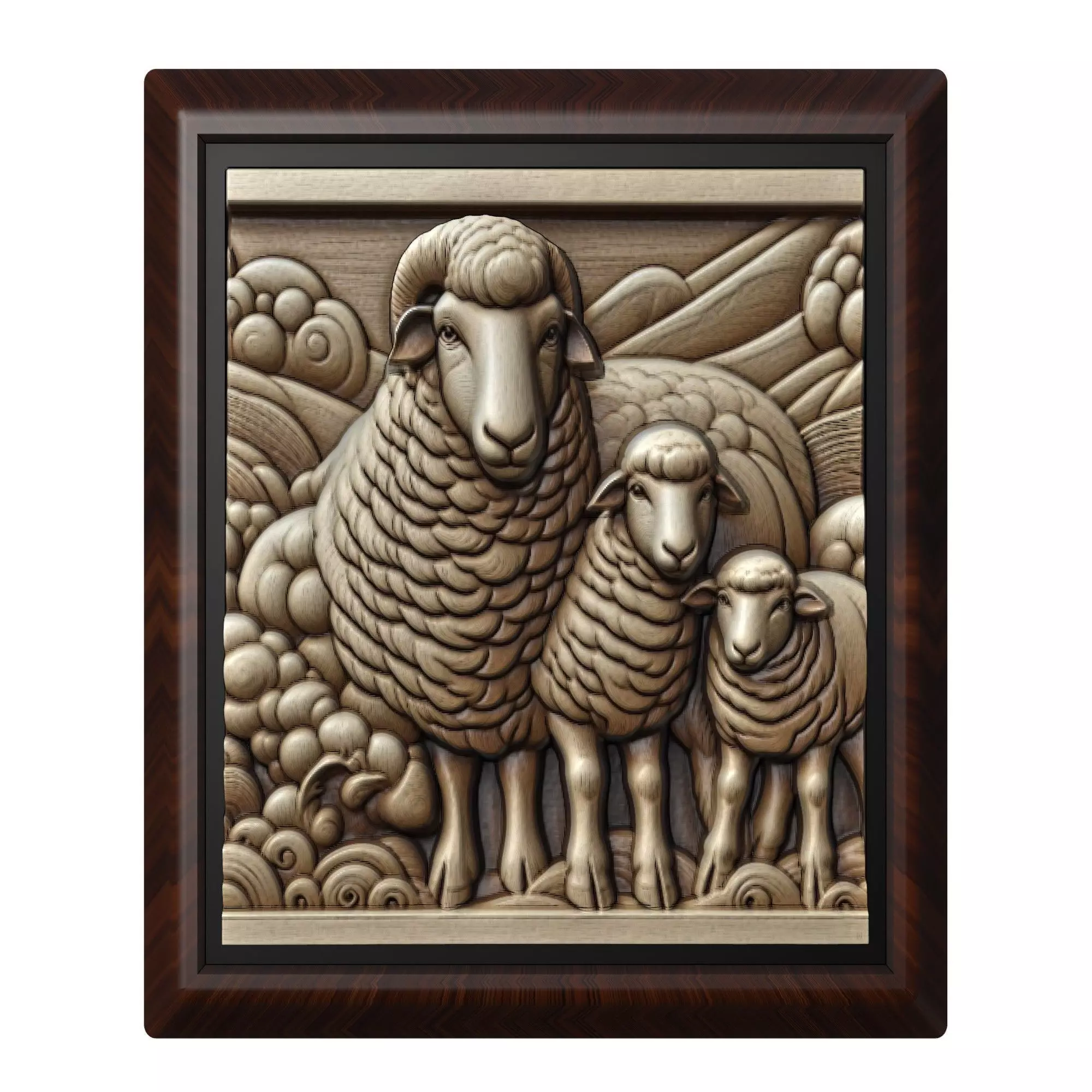 Sheep Animal 3D print model_0