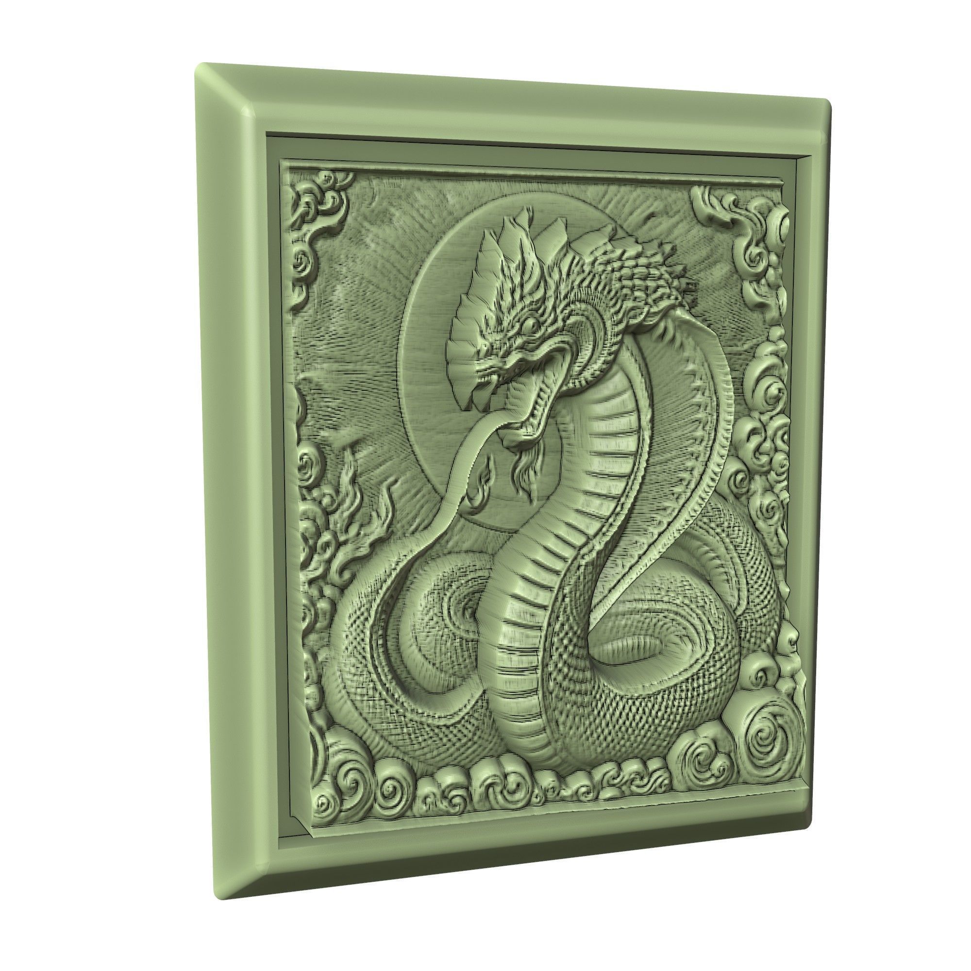 King Cobra Animal 3D print model_3