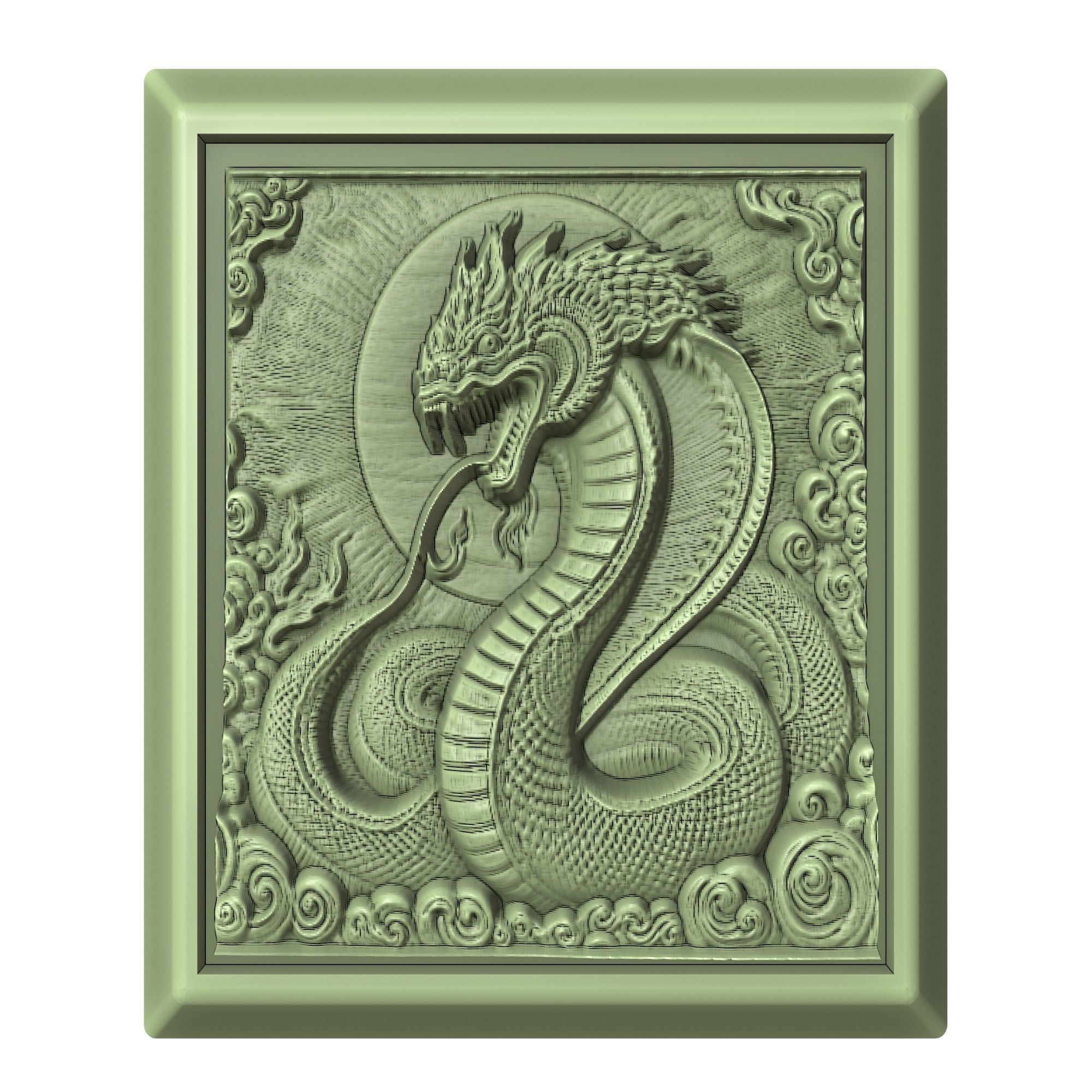 King Cobra Animal 3D print model_2