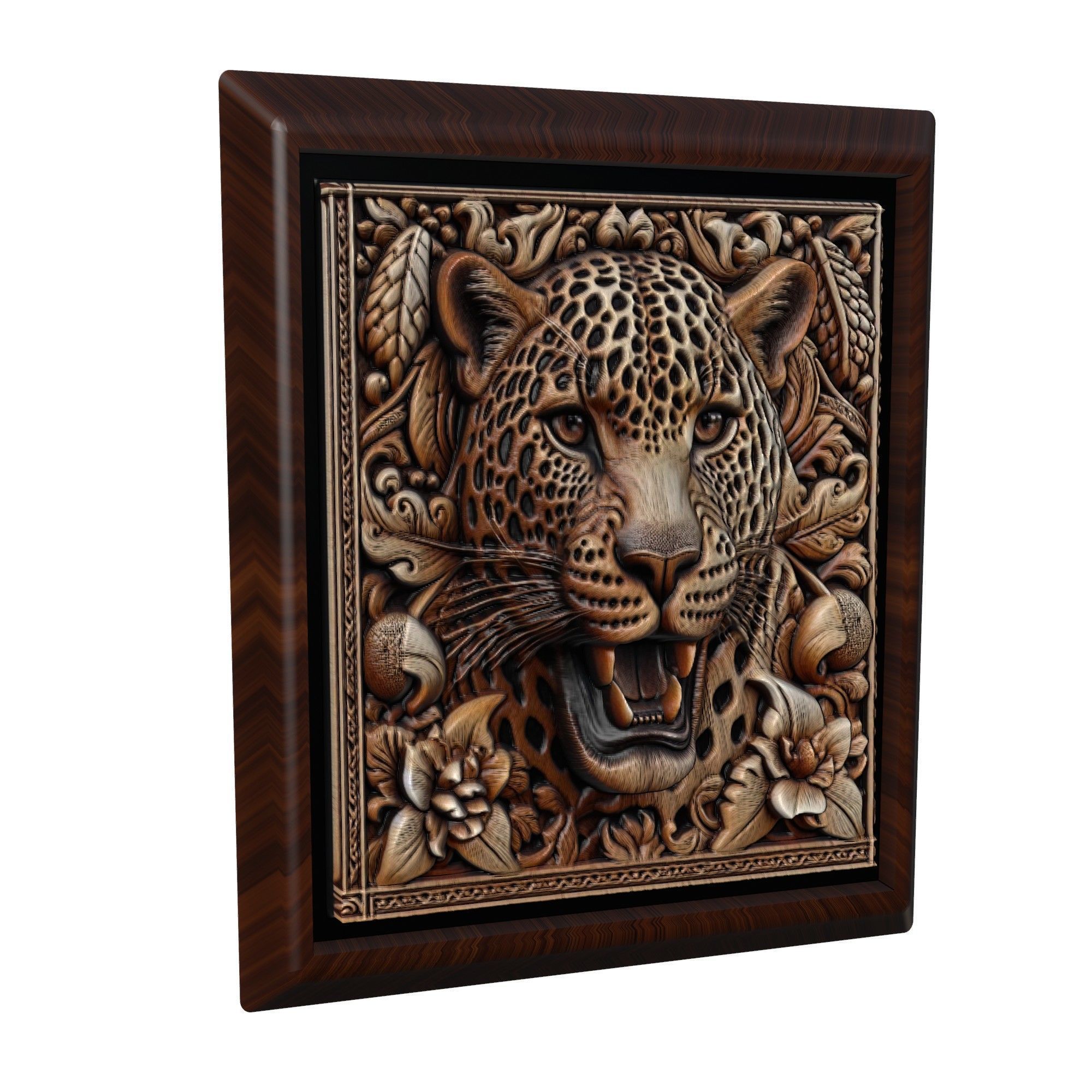 Leopard Animal 3D print model_1