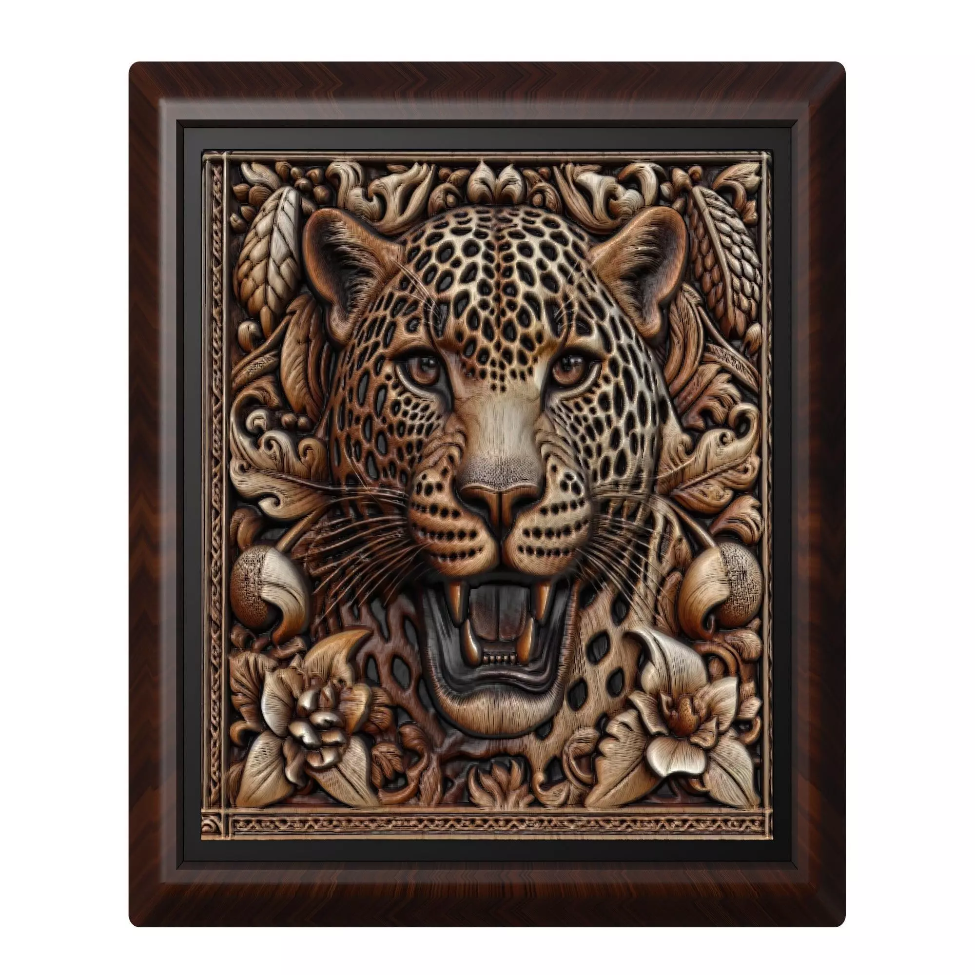 Leopard Animal 3D print model_0