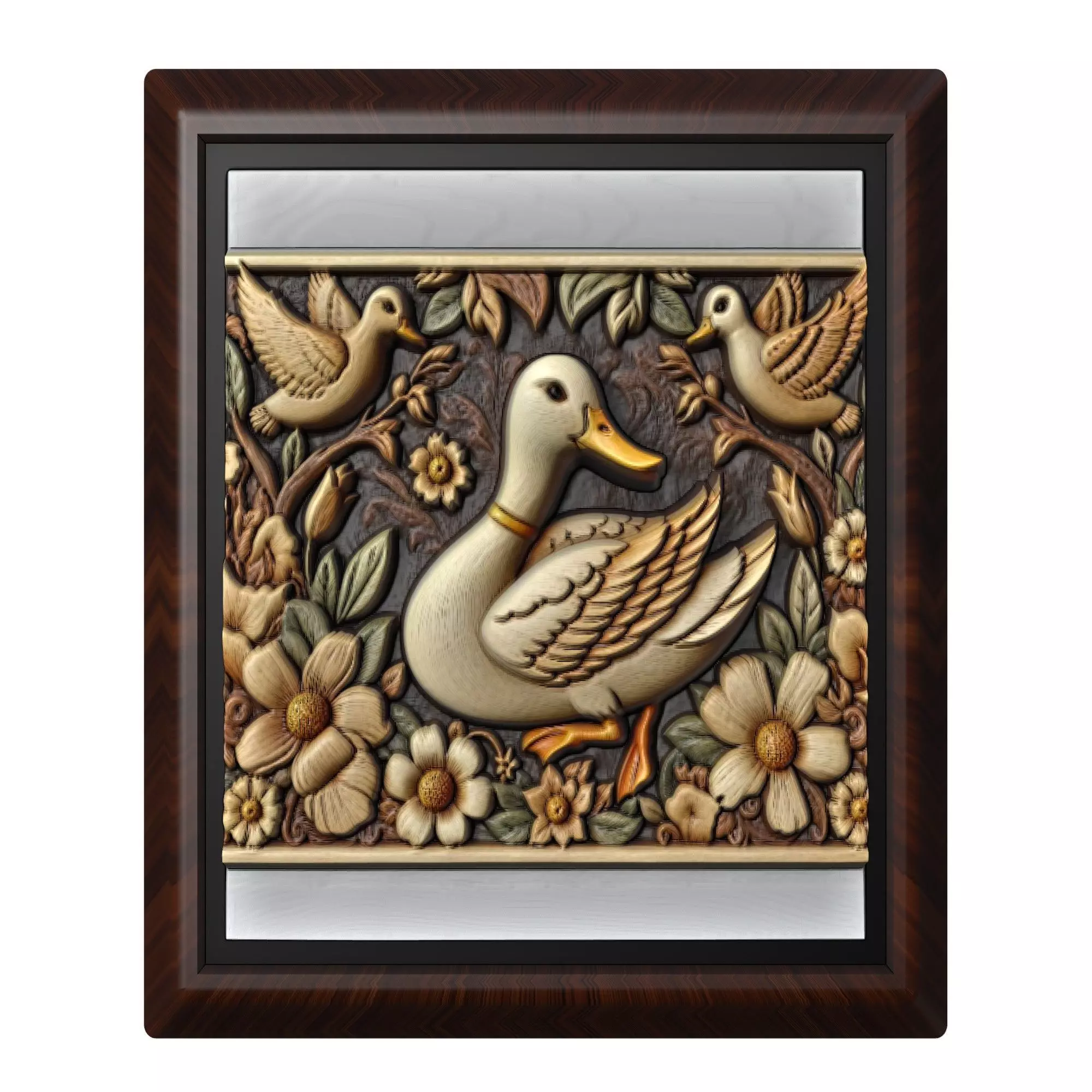 Duck Animal 3D print model_0