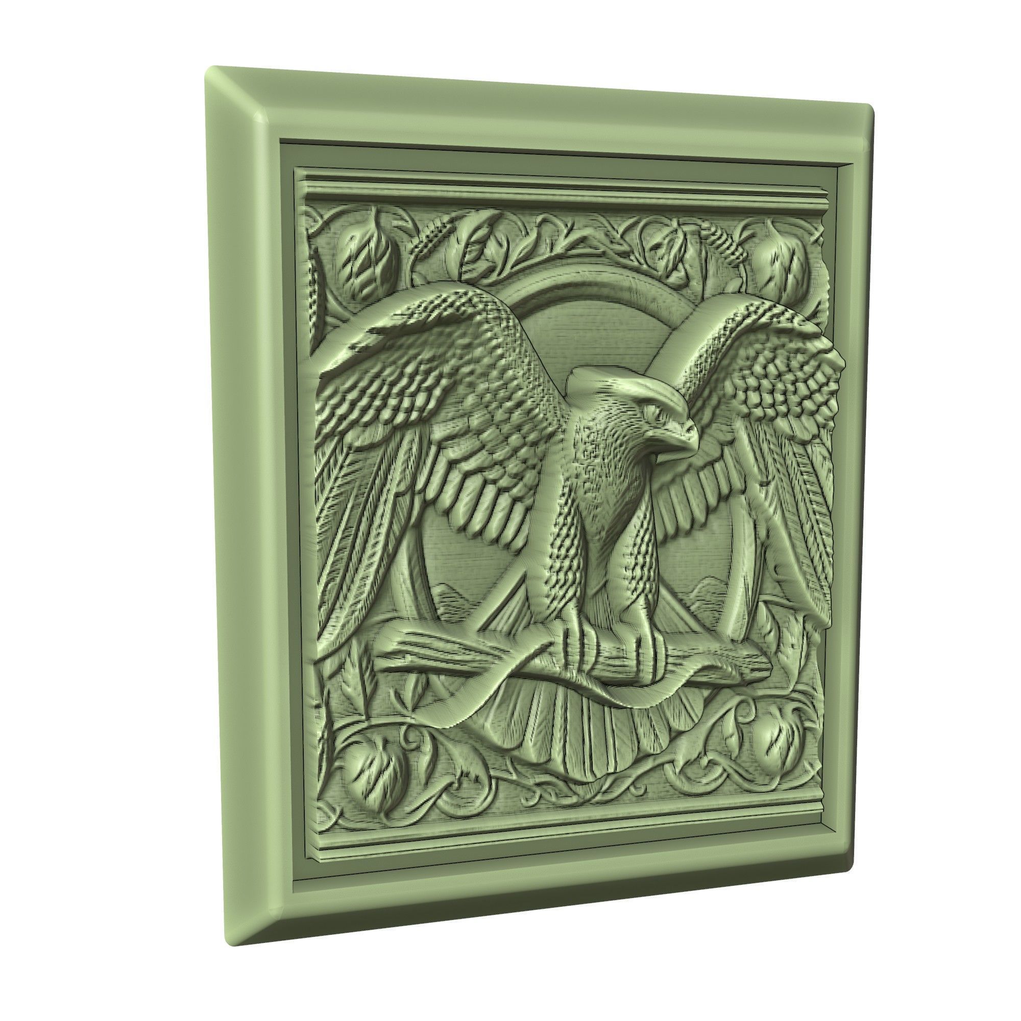 Hawk Animal 3D print model_3