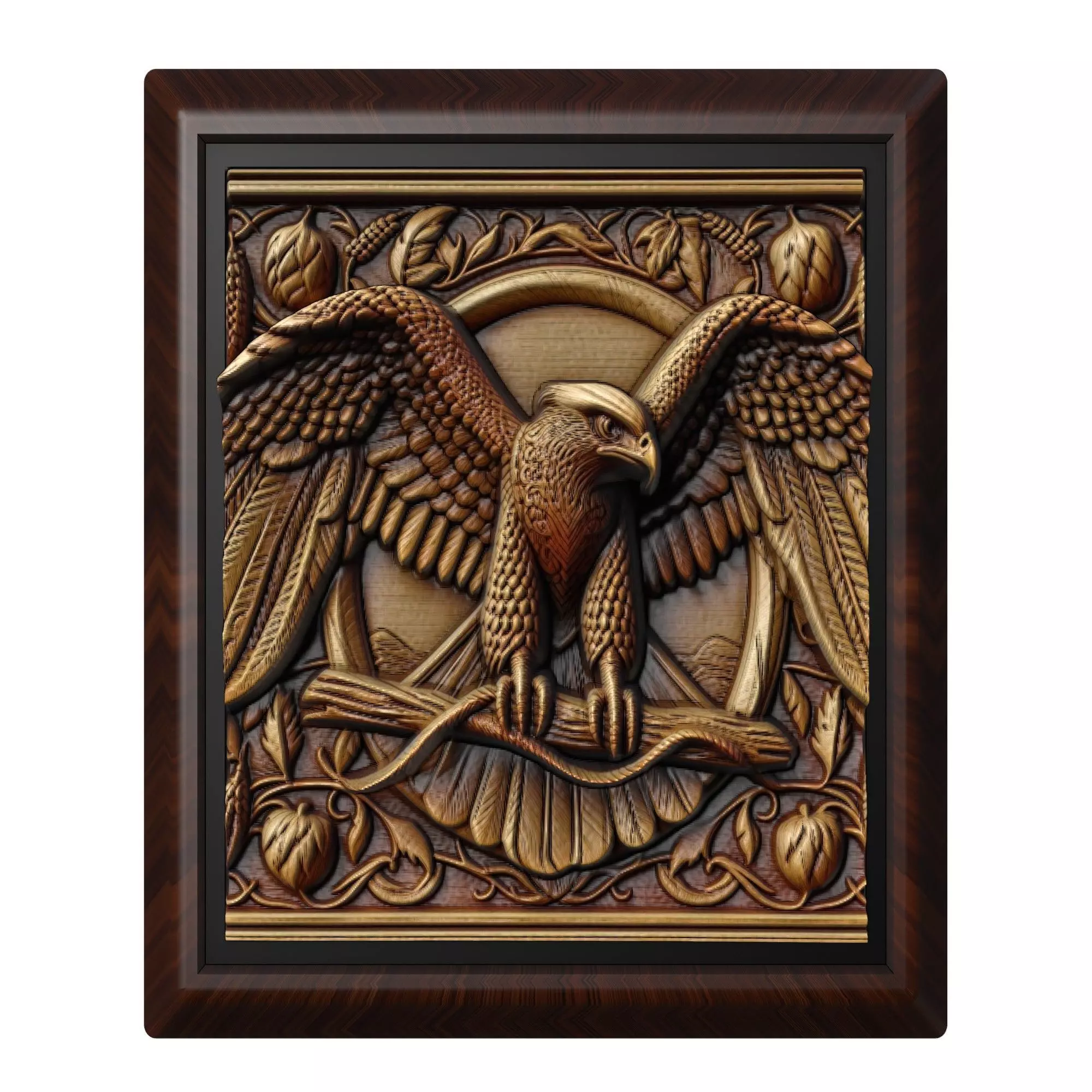 Hawk Animal 3D print model_0