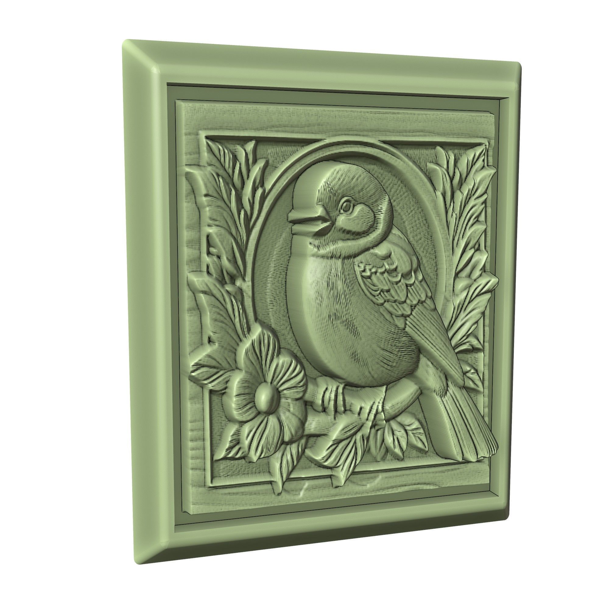 Sparrow Animal 3D print model_3