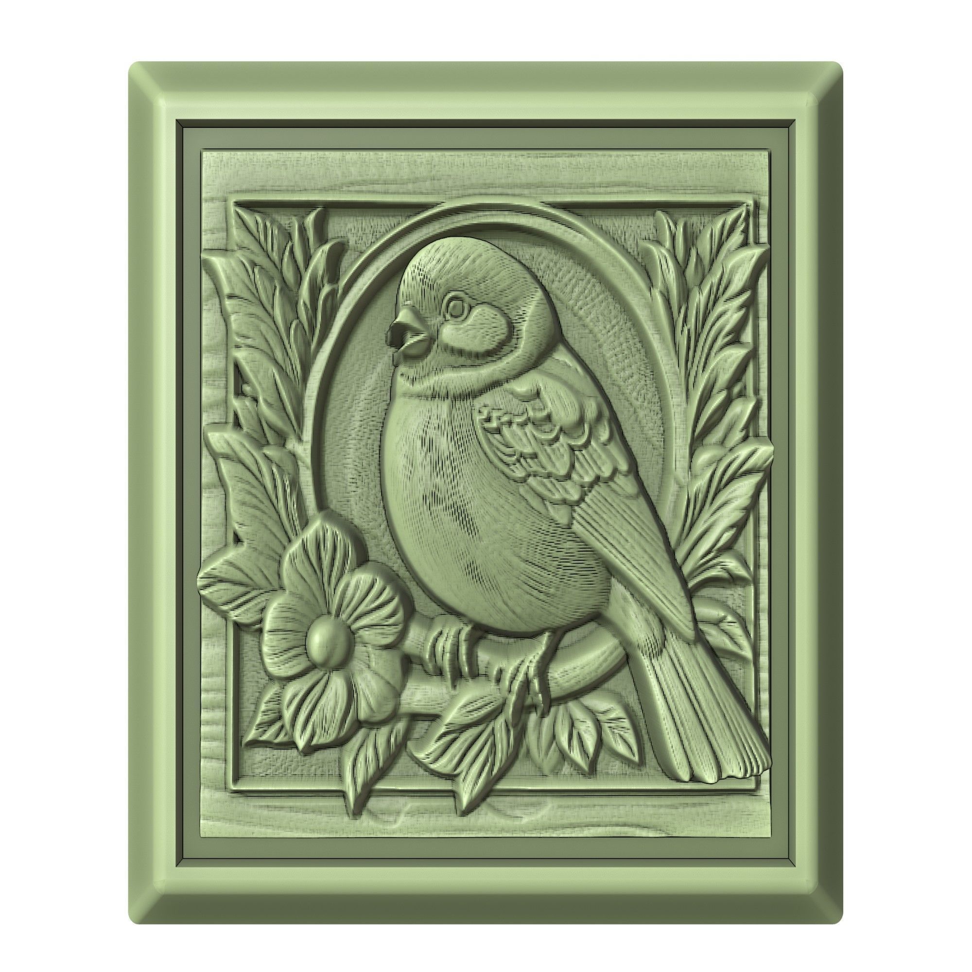 Sparrow Animal 3D print model_2