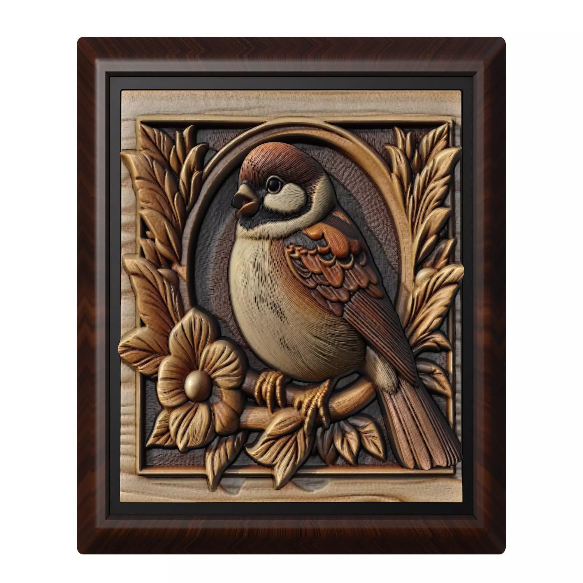 Sparrow Animal 3D print model_0