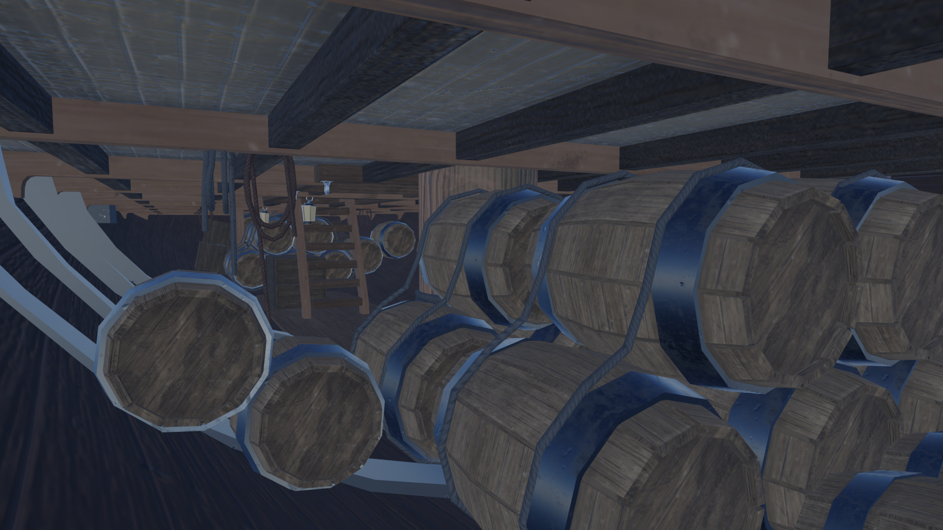 Fantasy Airship 3D model_23