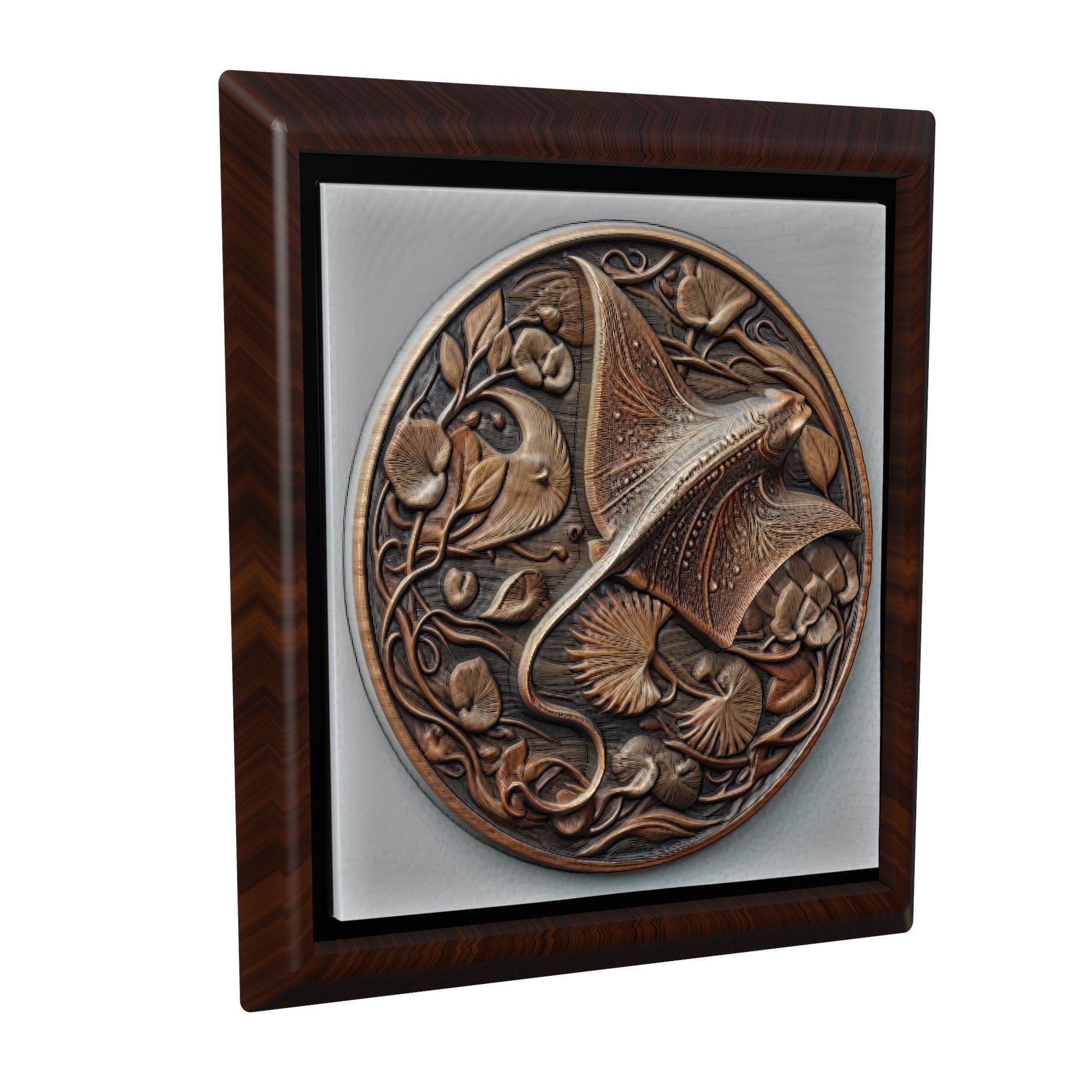 Stingray Animal 3D print model_1