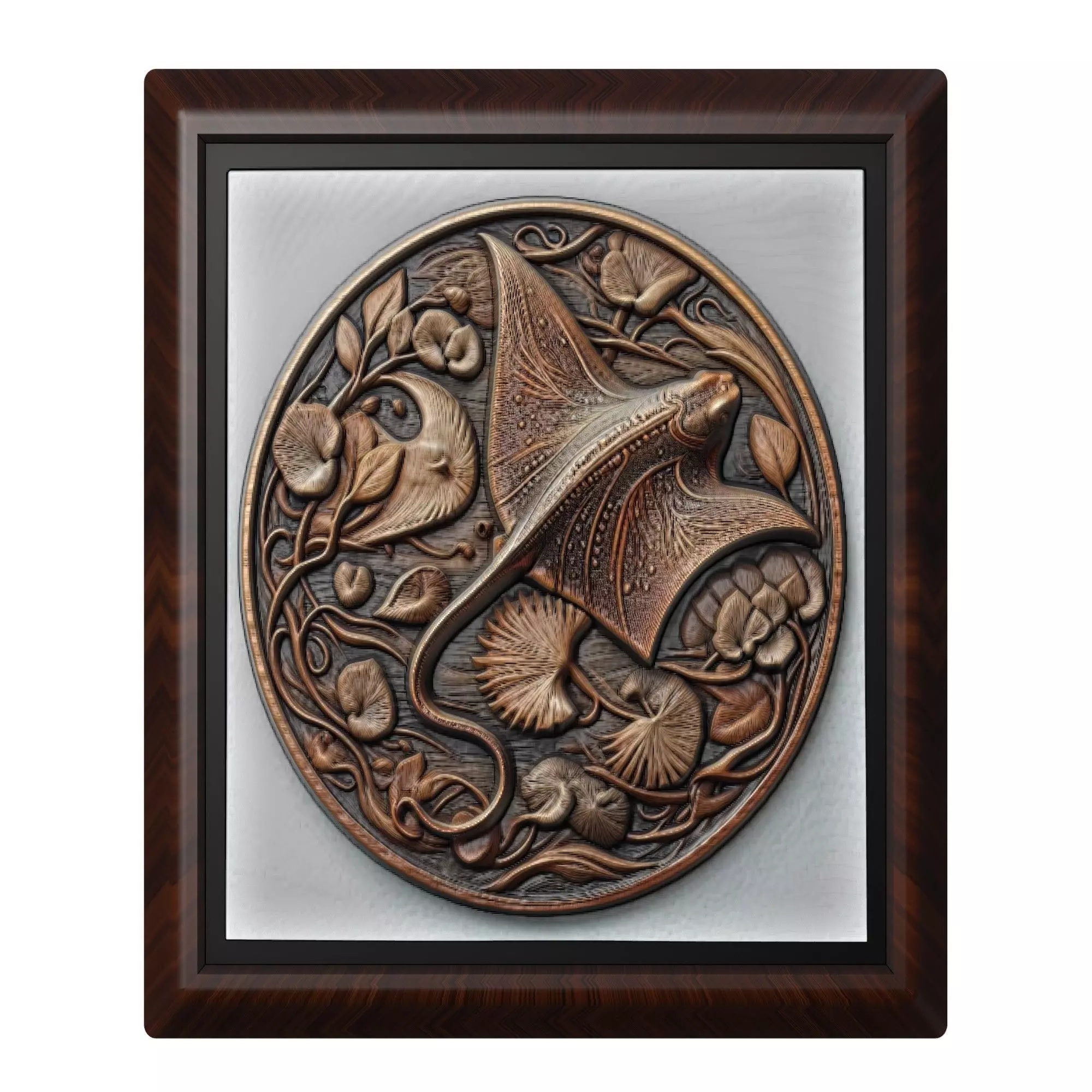 Stingray Animal 3D print model_0