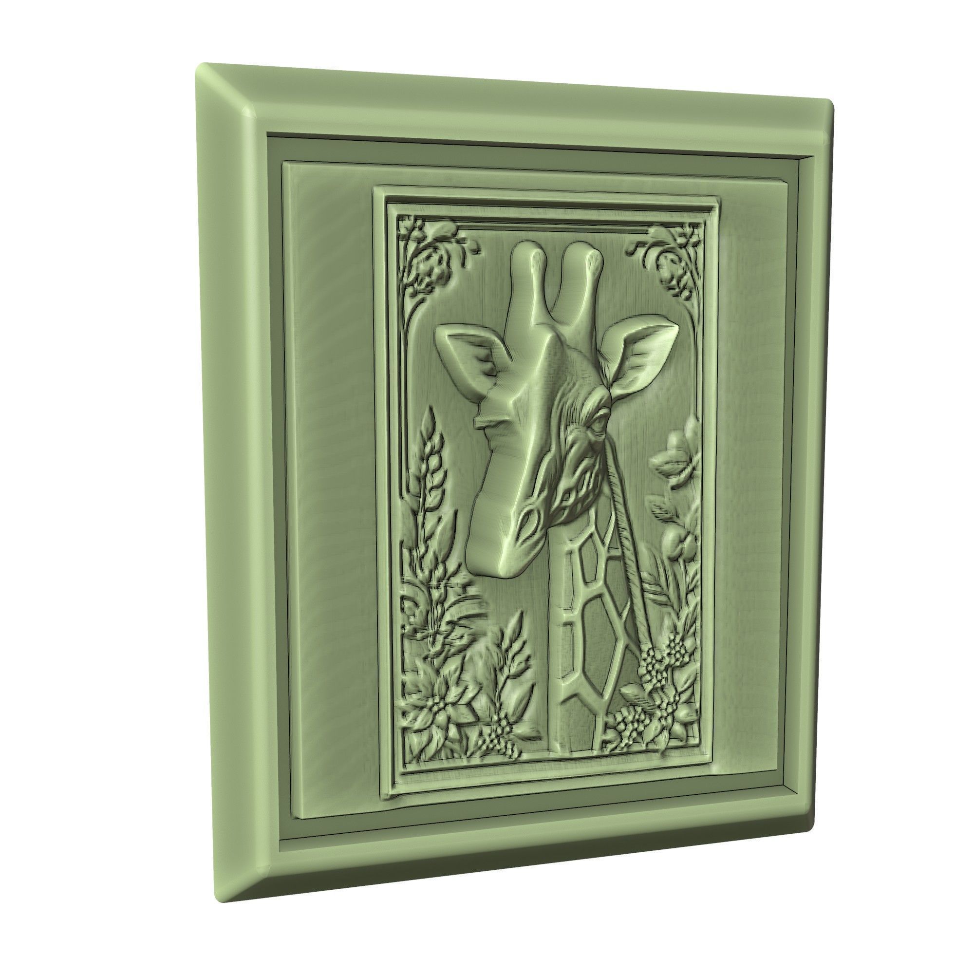 Giraffe Animal 3D print model_3