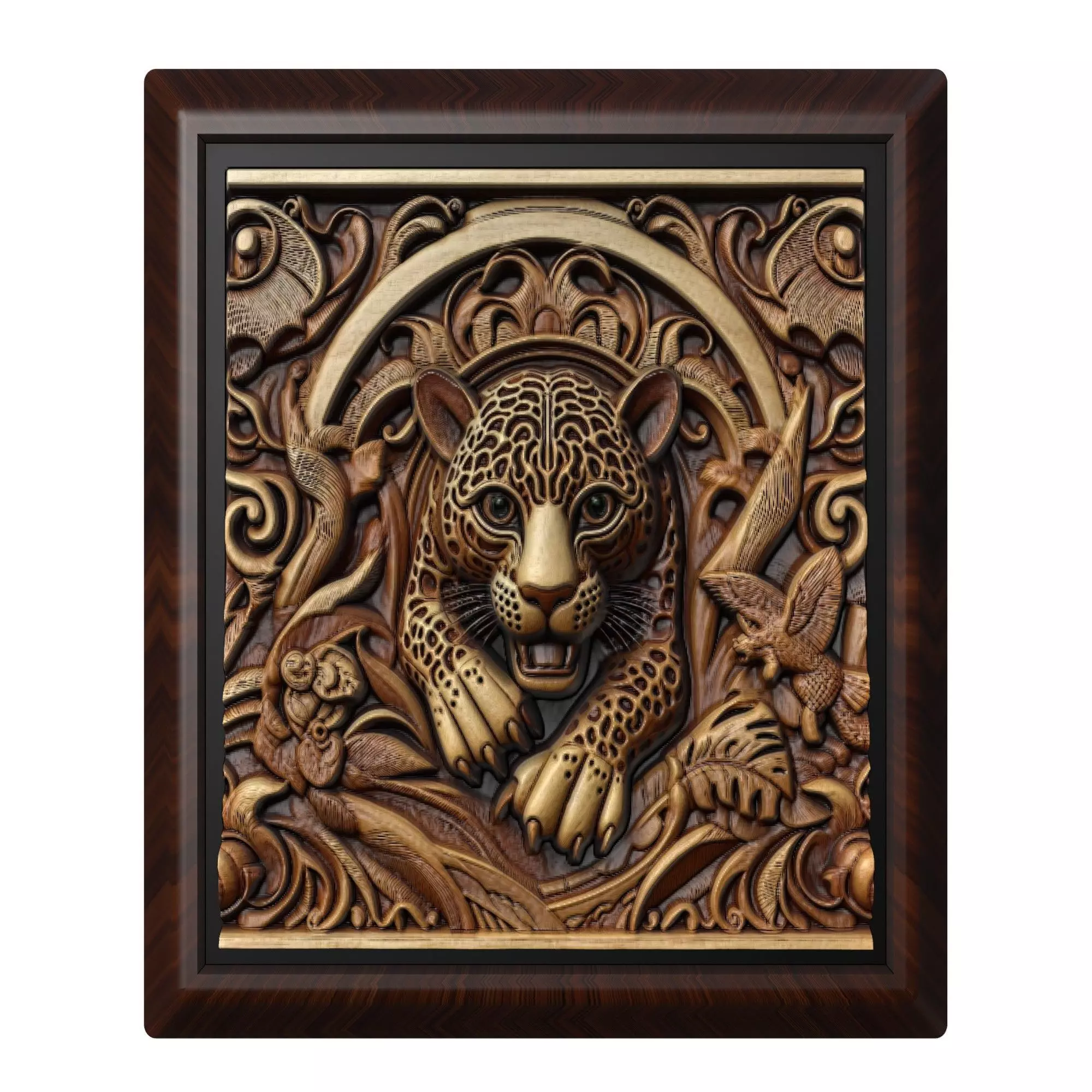 Jaguar Animal 3D print model_0