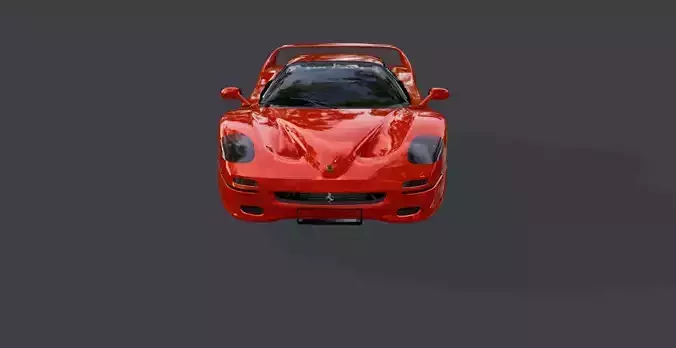 Ferrari f50 3D Model Free 3D model