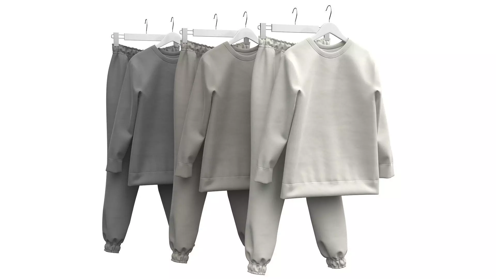 Set Clothes 1v 3D model