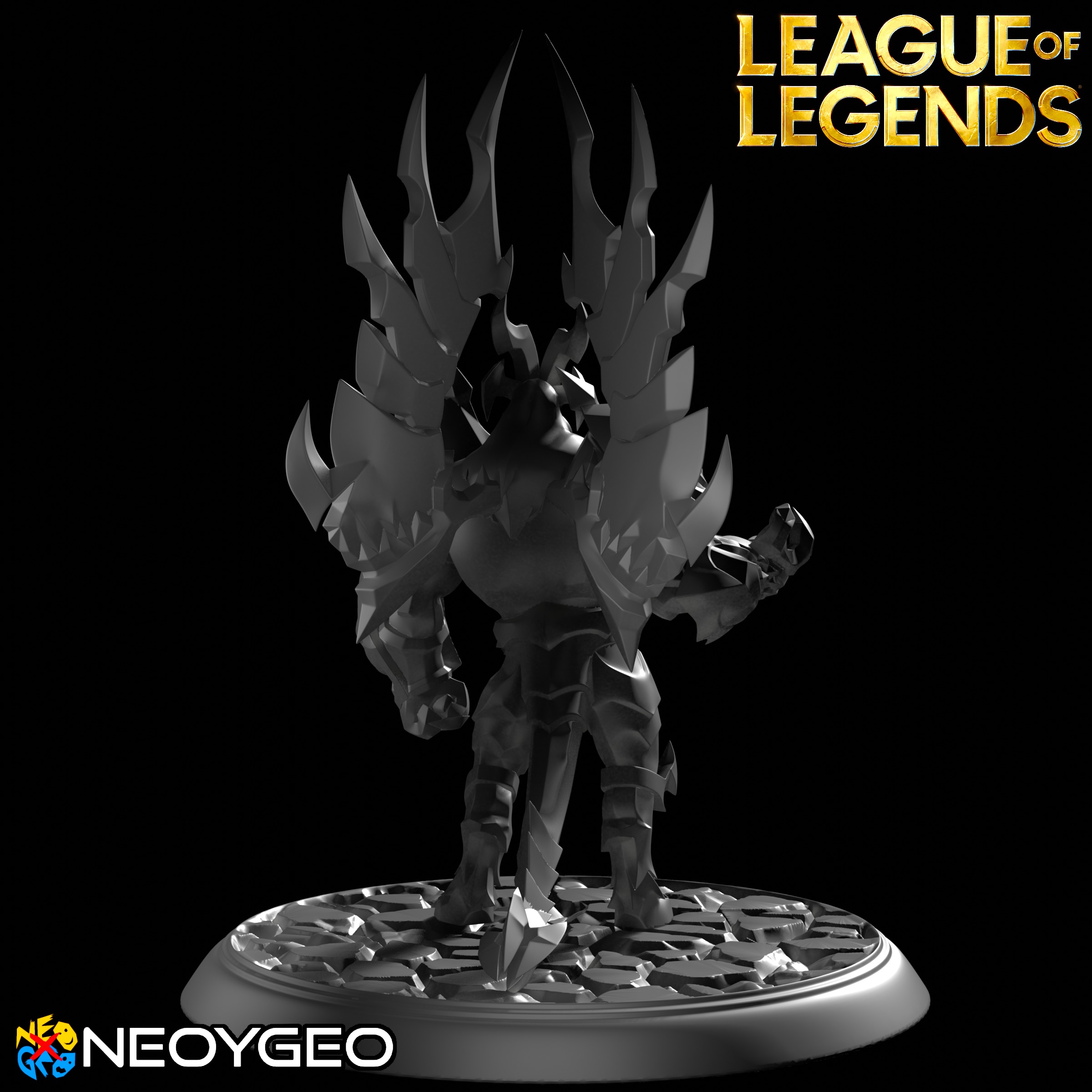 GALIO GATEKEEPER - LEAGUE OF LEGENDS 3D print model_4