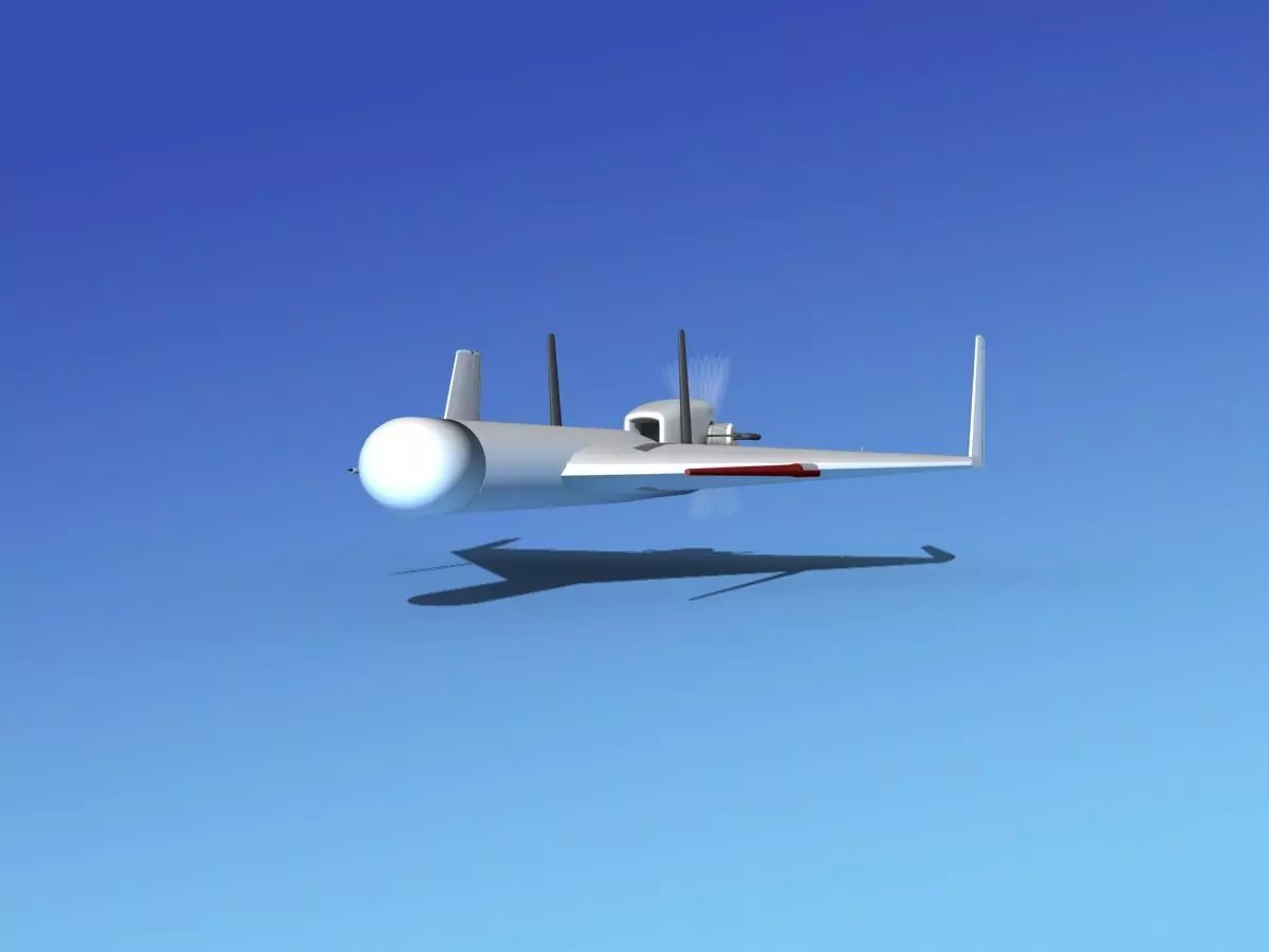 Harpy 1 UAV V02 3D model_0