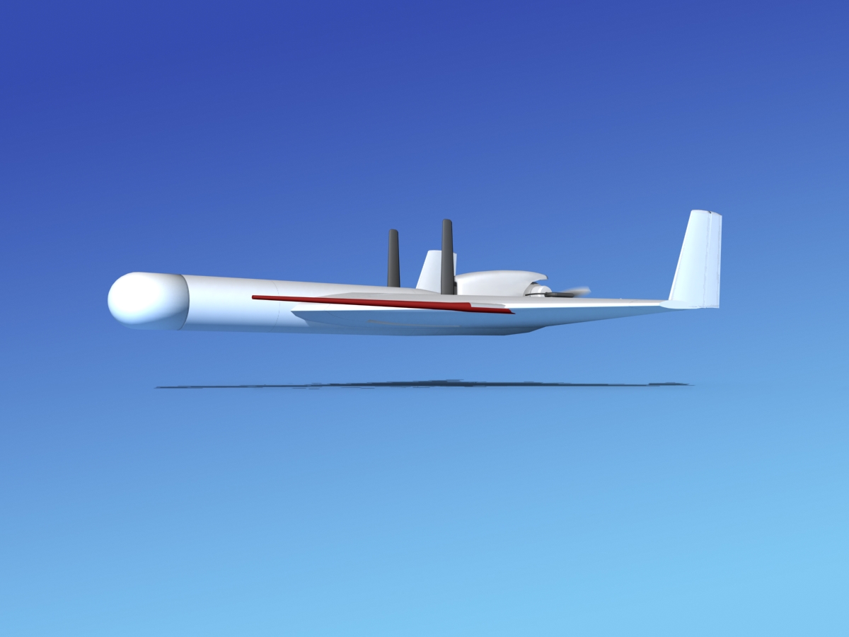 Harpy 1 UAV V02 3D model_1