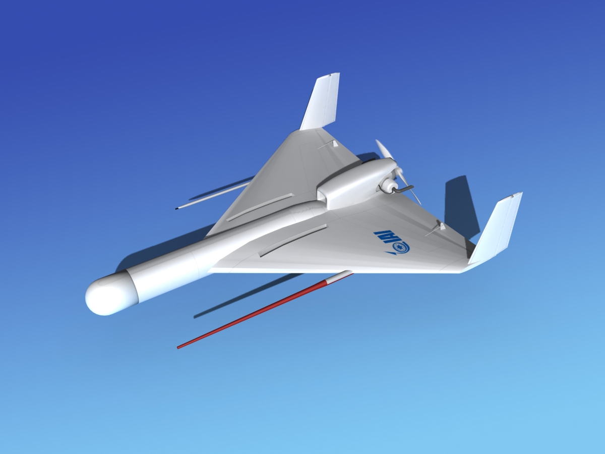 Harpy 1 UAV V02 3D model_10
