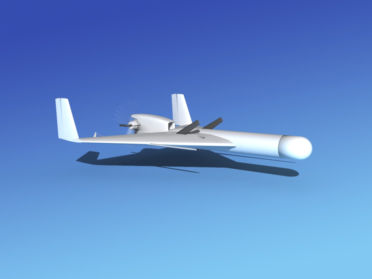Harpy 1 UAV V02 3D model_3