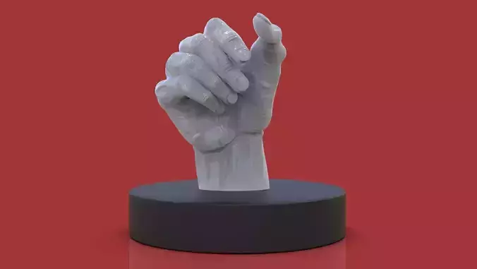 Doctors Hand Sculpture