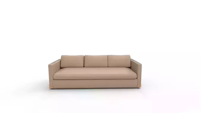 WALKER SOFA FAWN VELVET