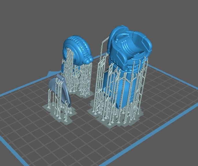 Project Old School-Vintage 28mm Combat Mech 3D print model_32