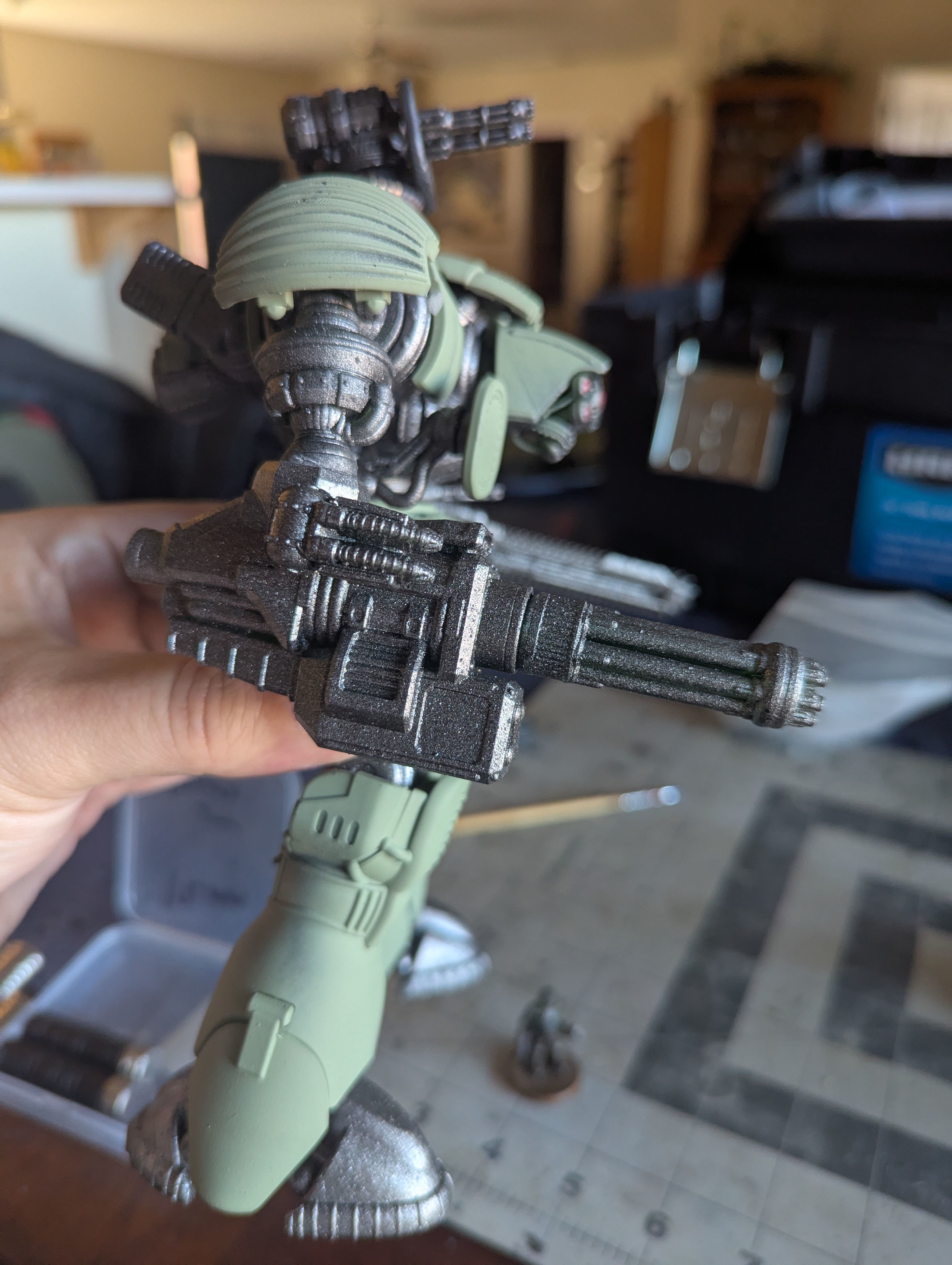 Project Old School-Vintage 28mm Combat Mech 3D print model_53