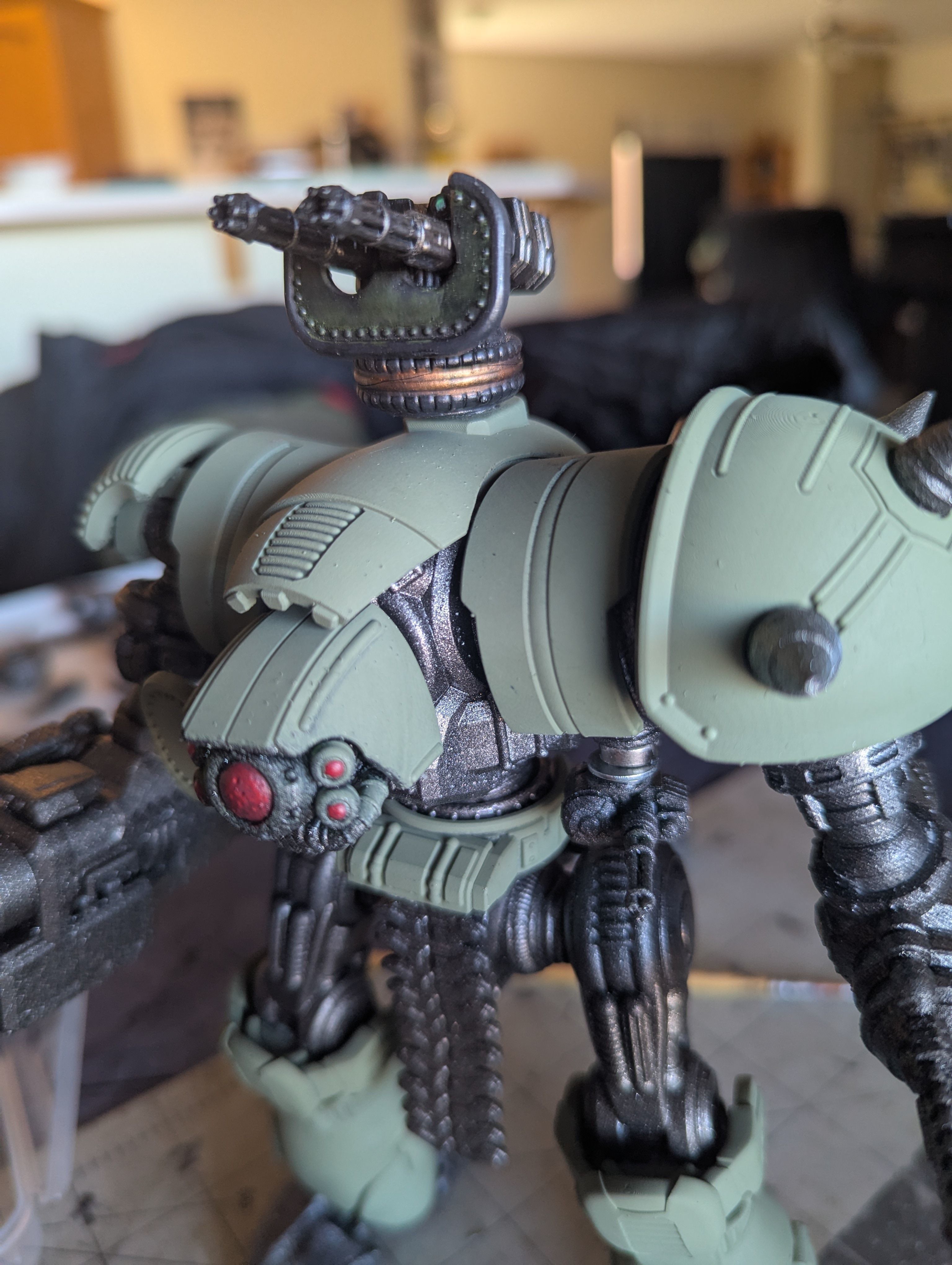 Project Old School-Vintage 28mm Combat Mech 3D print model_48