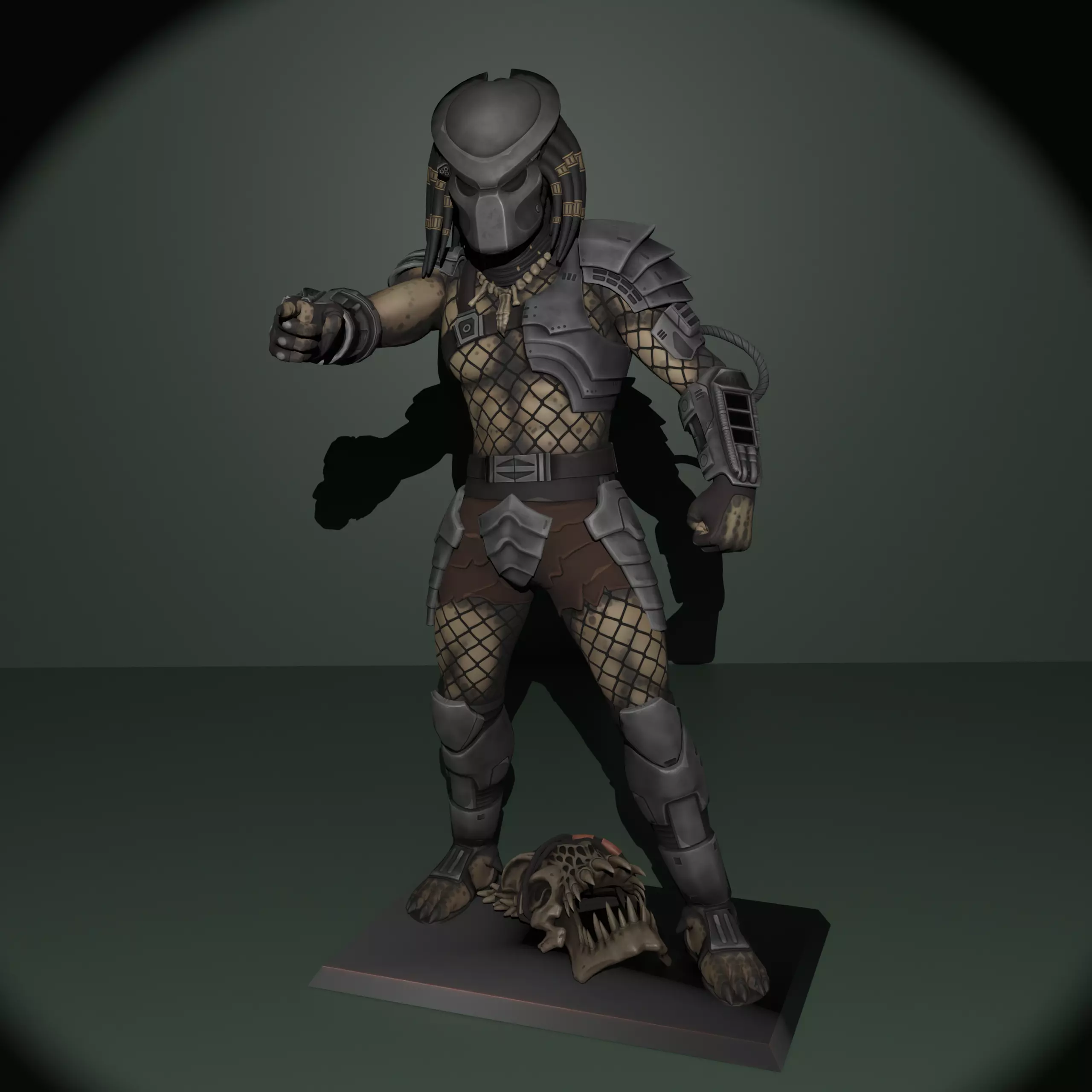 Predator 3D print model